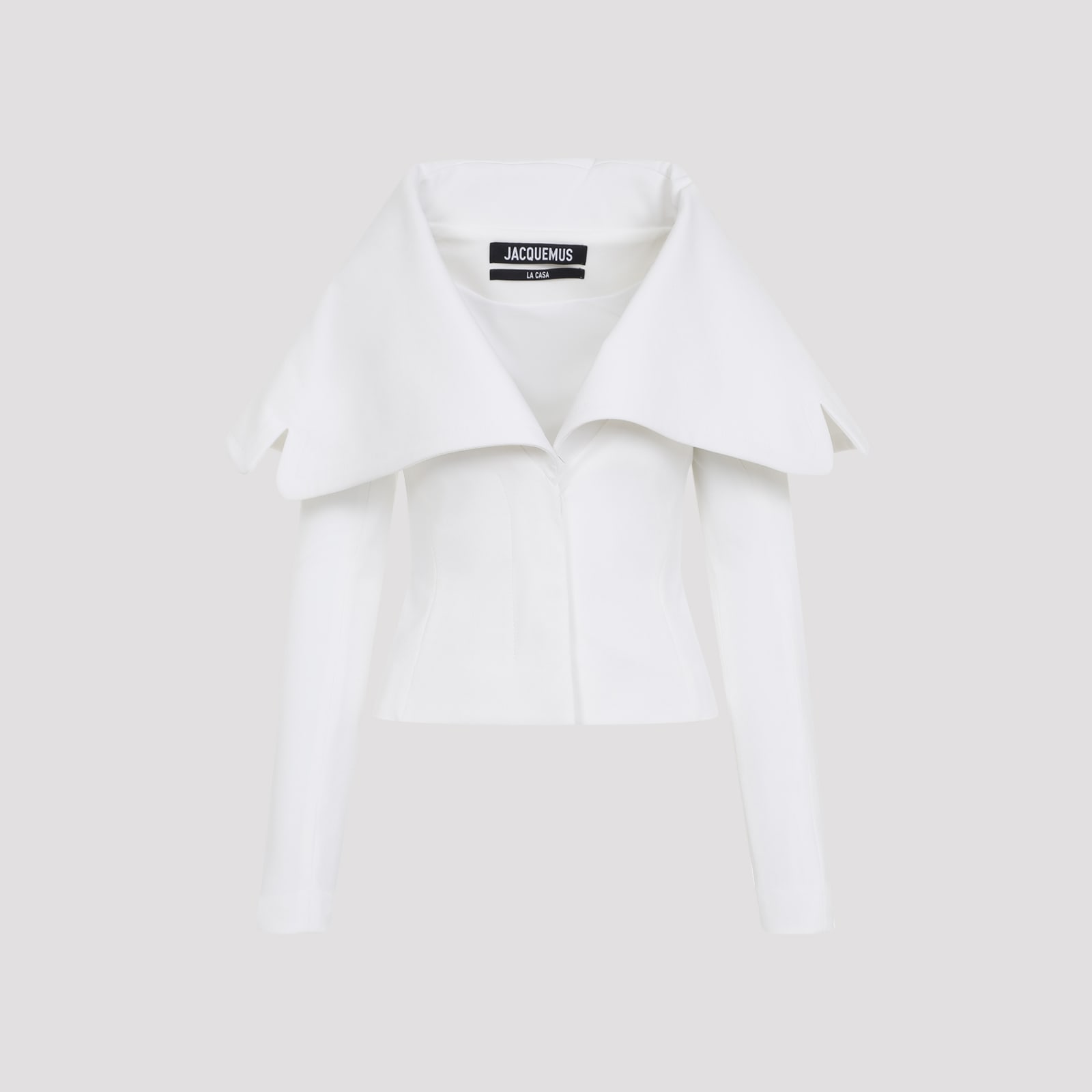 Shop Jacquemus La Veste Jacket In White