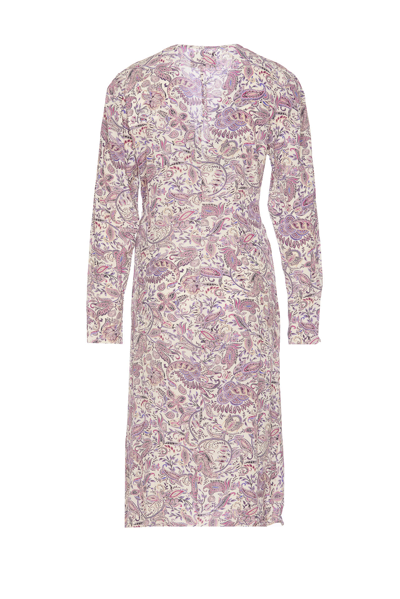 Shop Isabel Marant Étoile Zeliha Dress In Purple