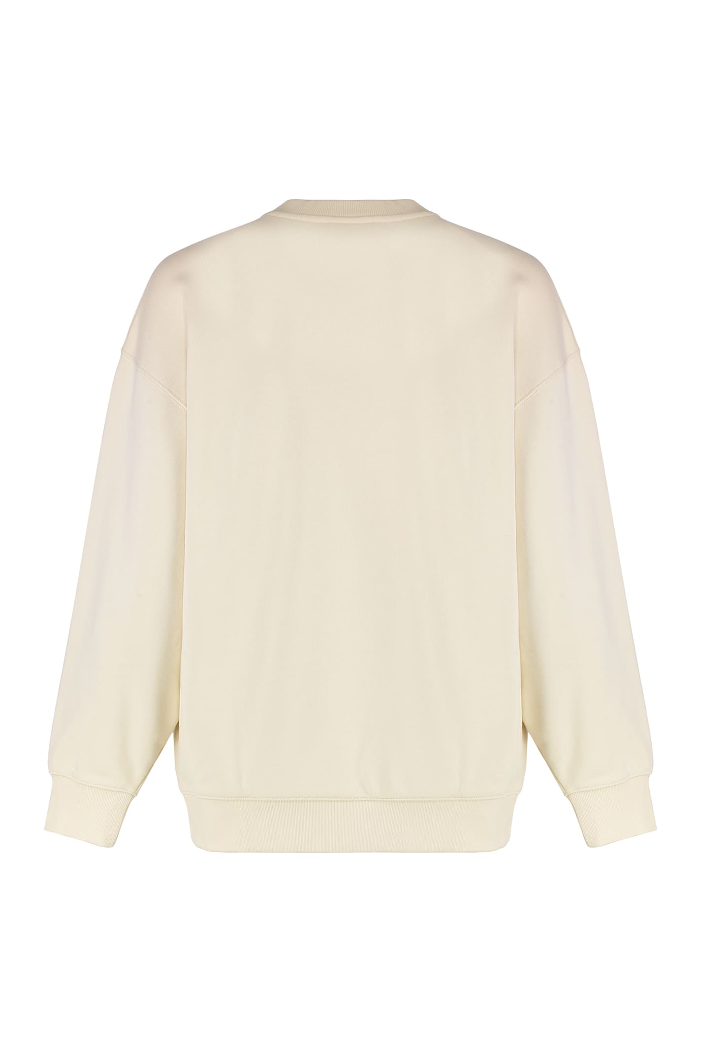 Shop Maison Kitsuné Cotton Crew-neck Sweatshirt