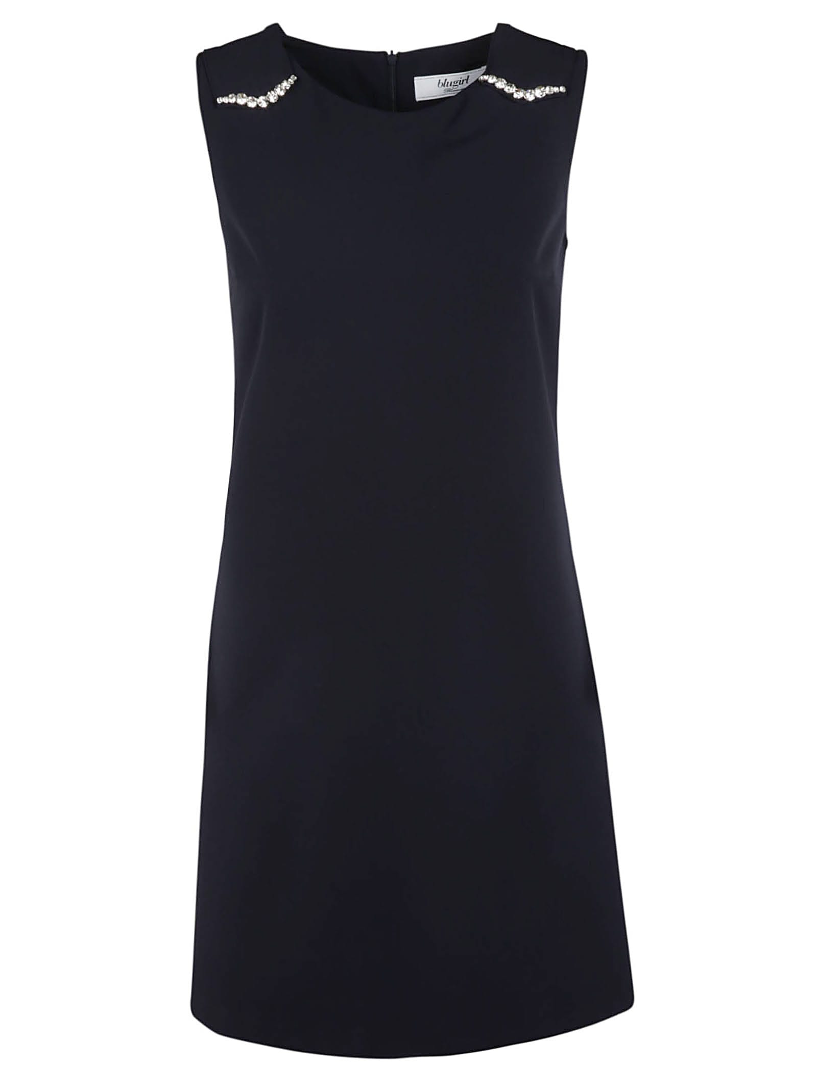 Photo of  Blugirl Sleeveless Short Dress- shop Blugirl Dresses online sales