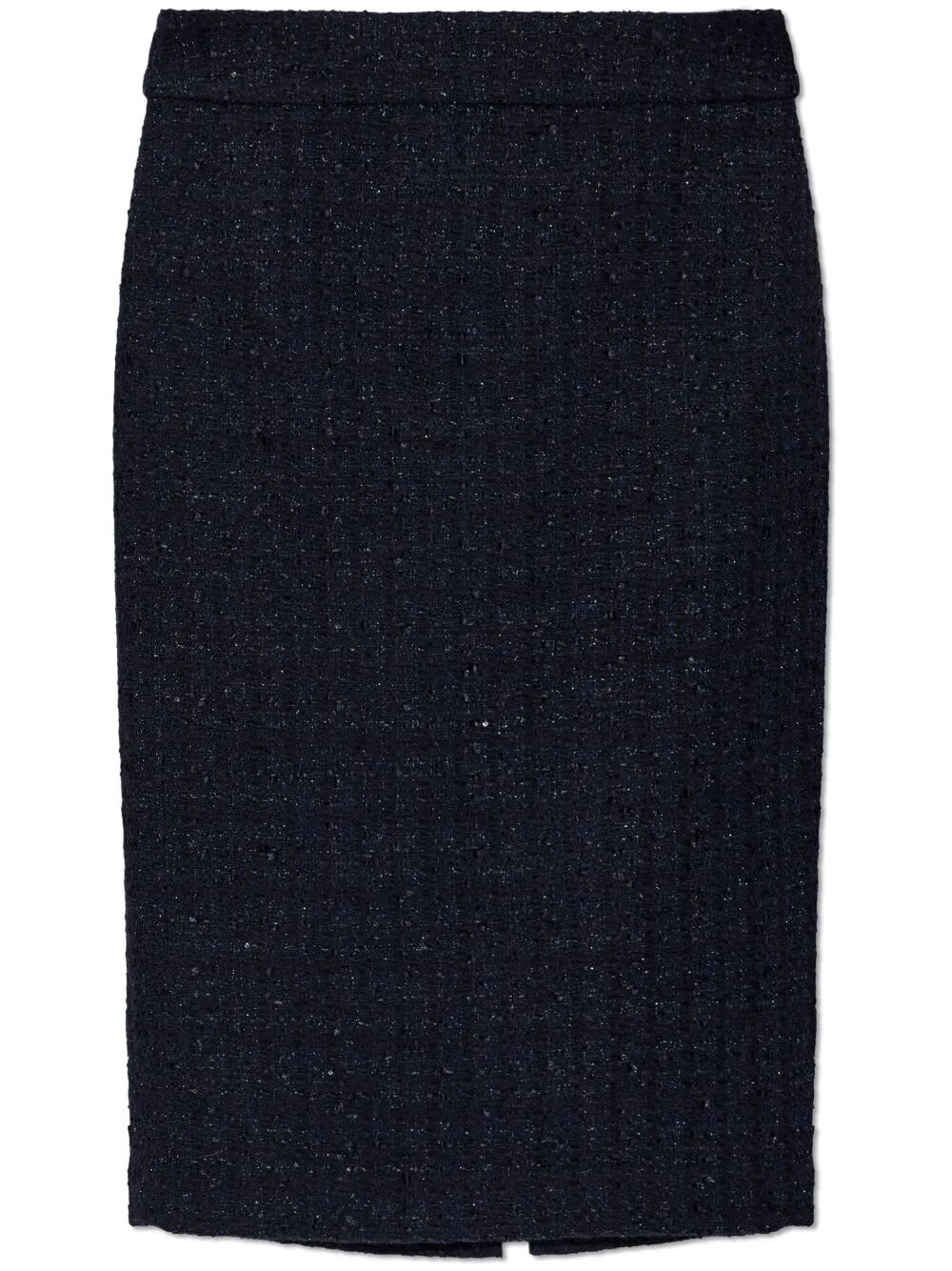 Shop Emporio Armani Skirt In Night Sky
