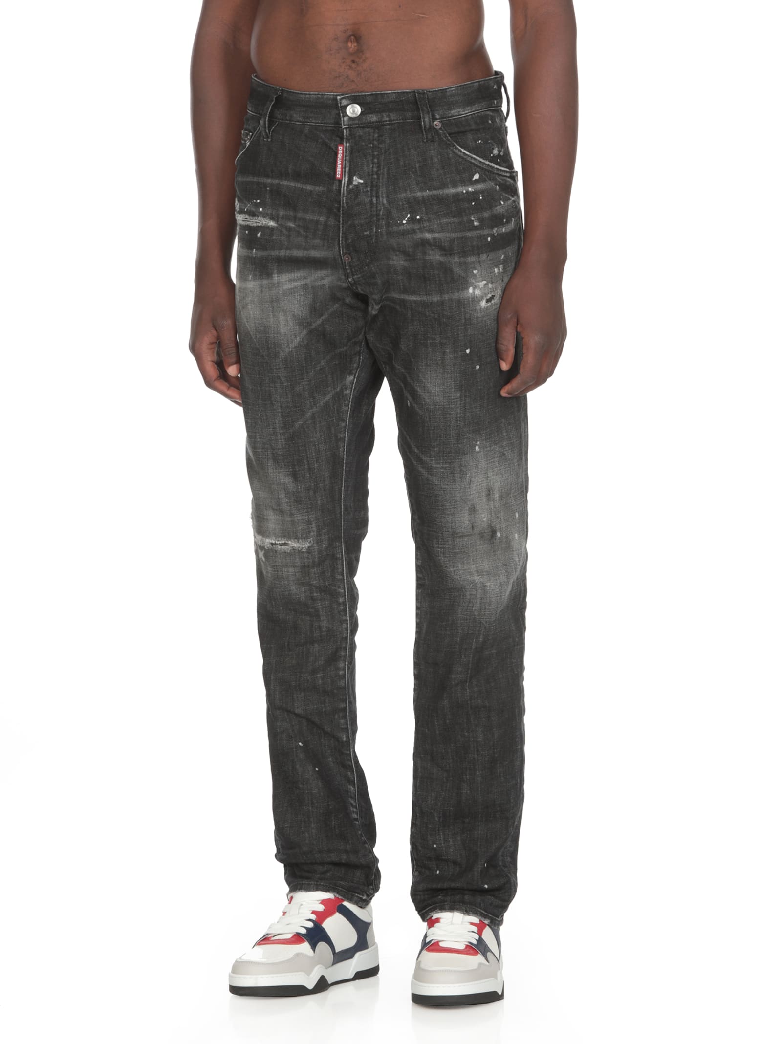 Shop Dsquared2 Cool Guy Jeans In Black