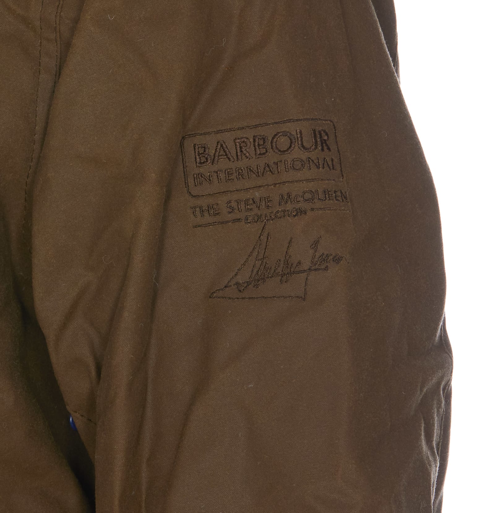 Shop Barbour Worker Wax Jacket In Brown