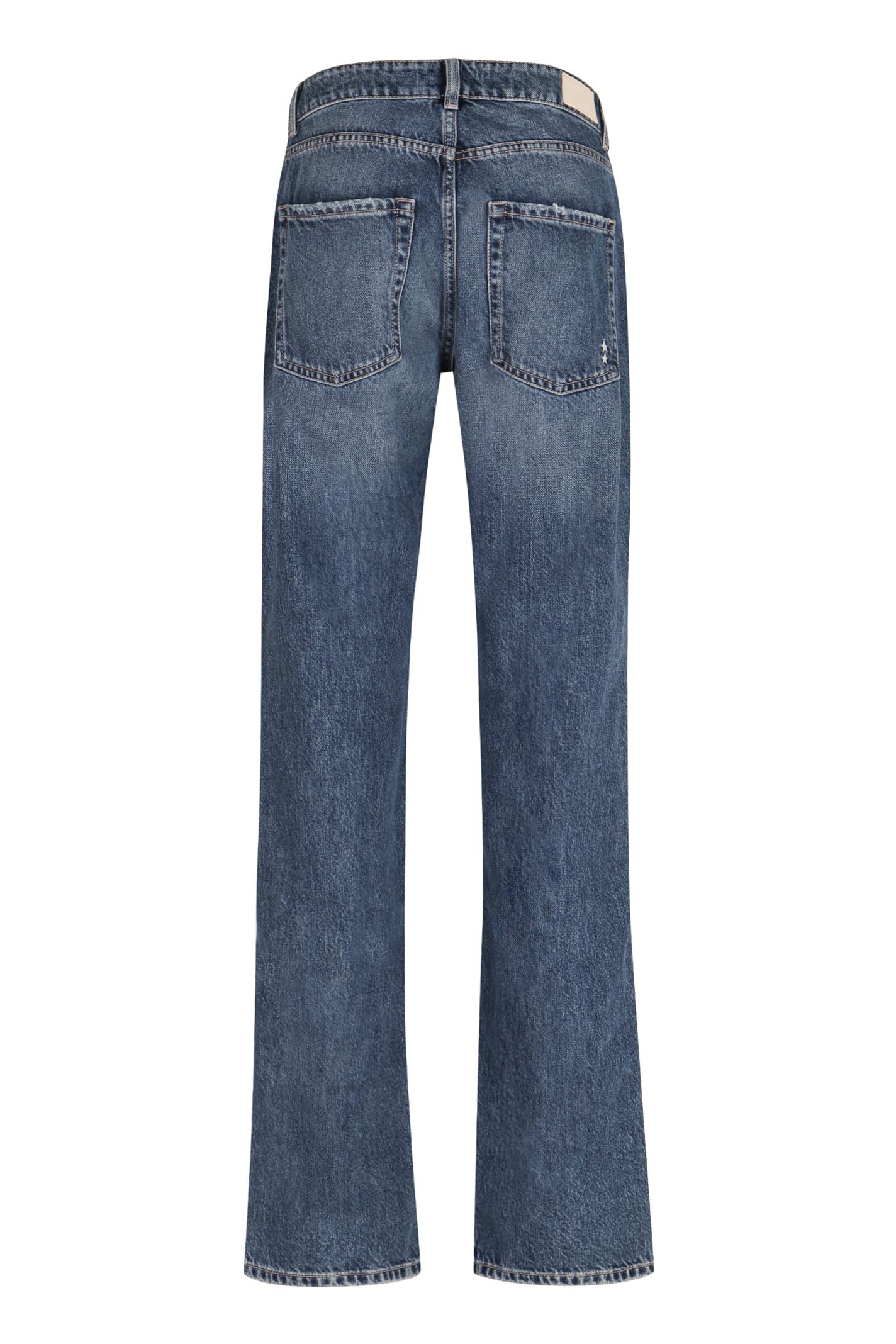 Icon Denim Iris Classic Straight Jeans In Denim