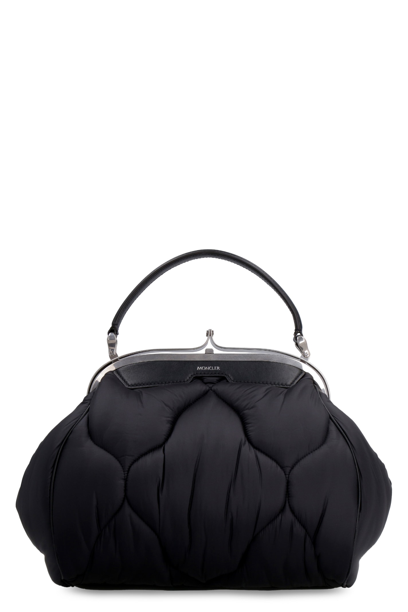 Moncler Genius 2 Moncler 1952 - Plompe Nylon And Leather Bag