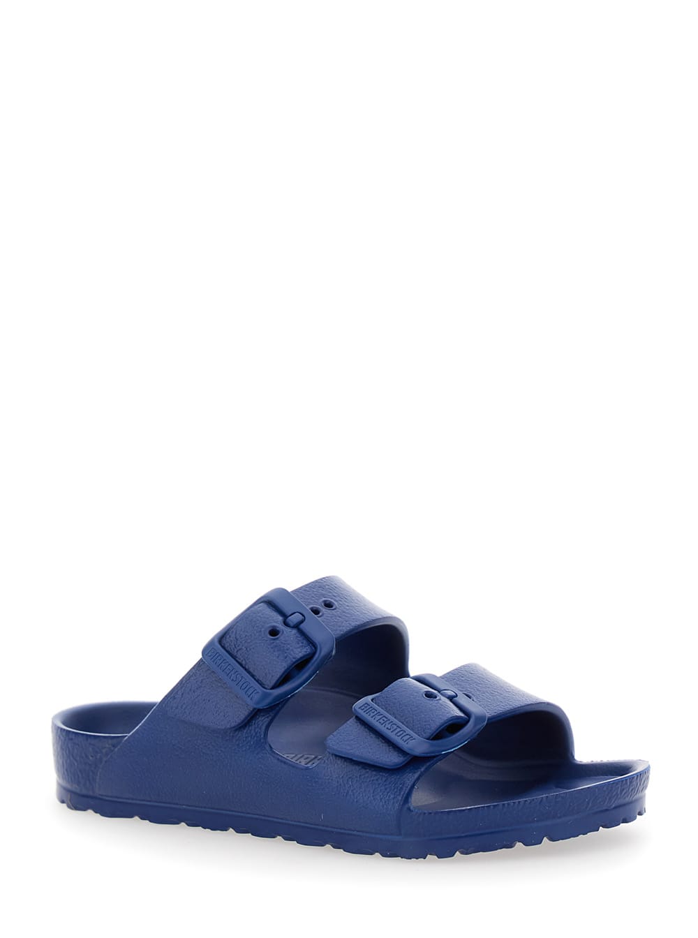 Birkenstock Blue Slippers For Kids In Blue