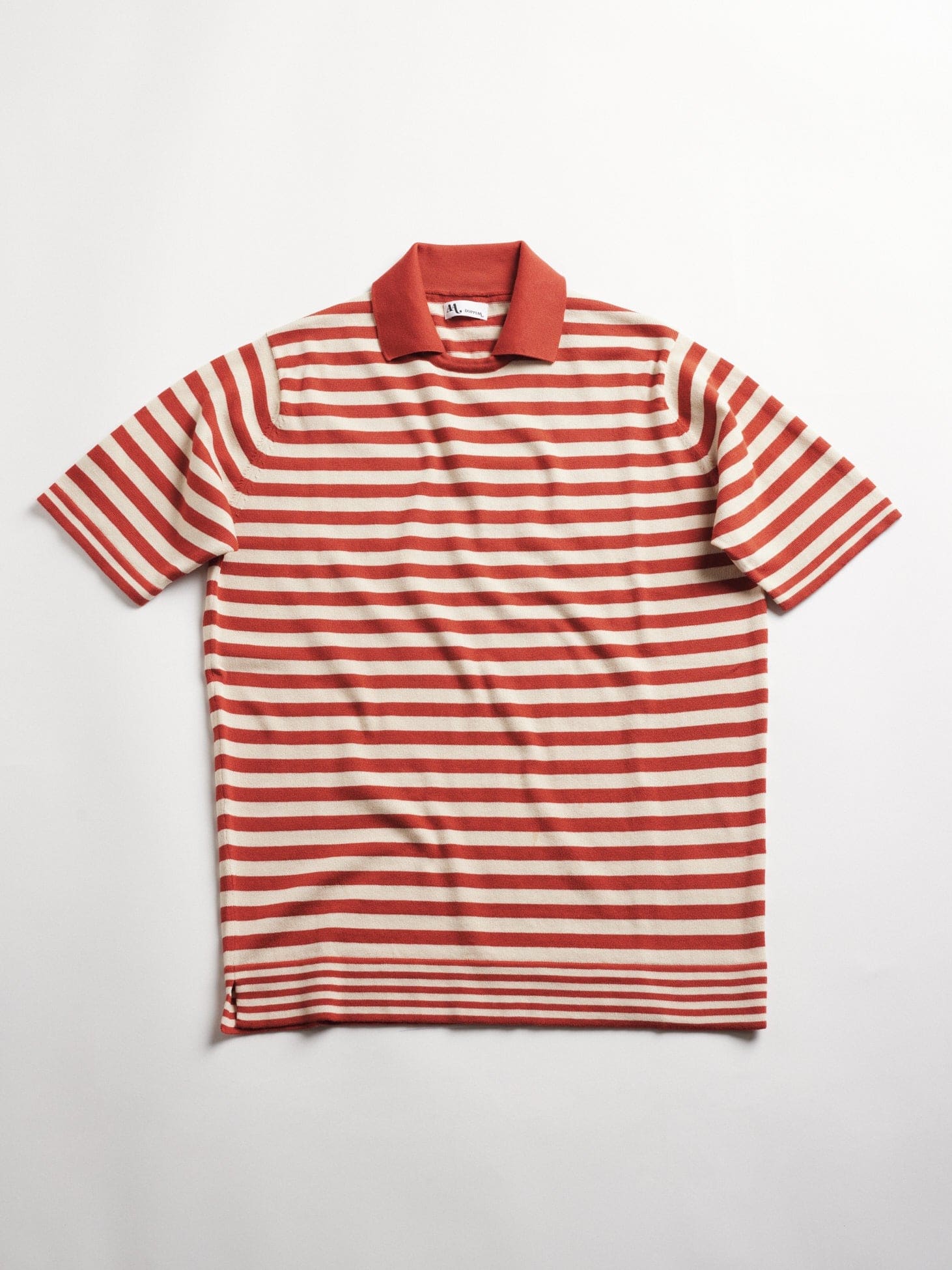 Aardesia Striped Crewneck With Short Sleeves