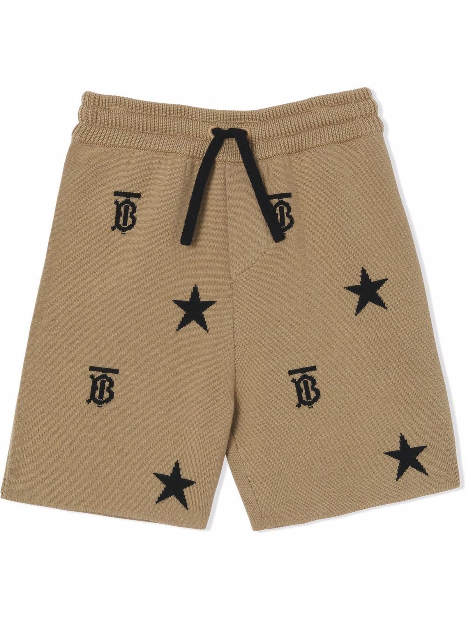 Burberry Beige Wool Shorts