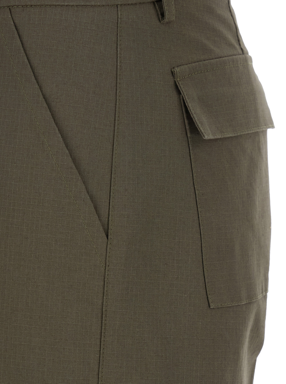 Mauro Grifoni Pantalone Tasconato Rip-stop In Green