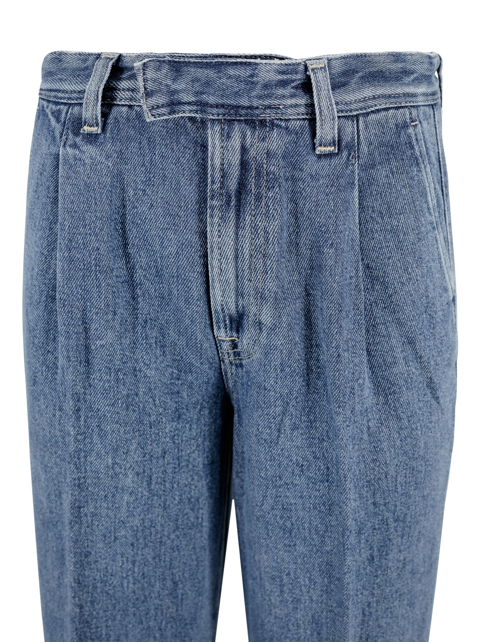 Shop 7 For All Mankind Pleated Jeans