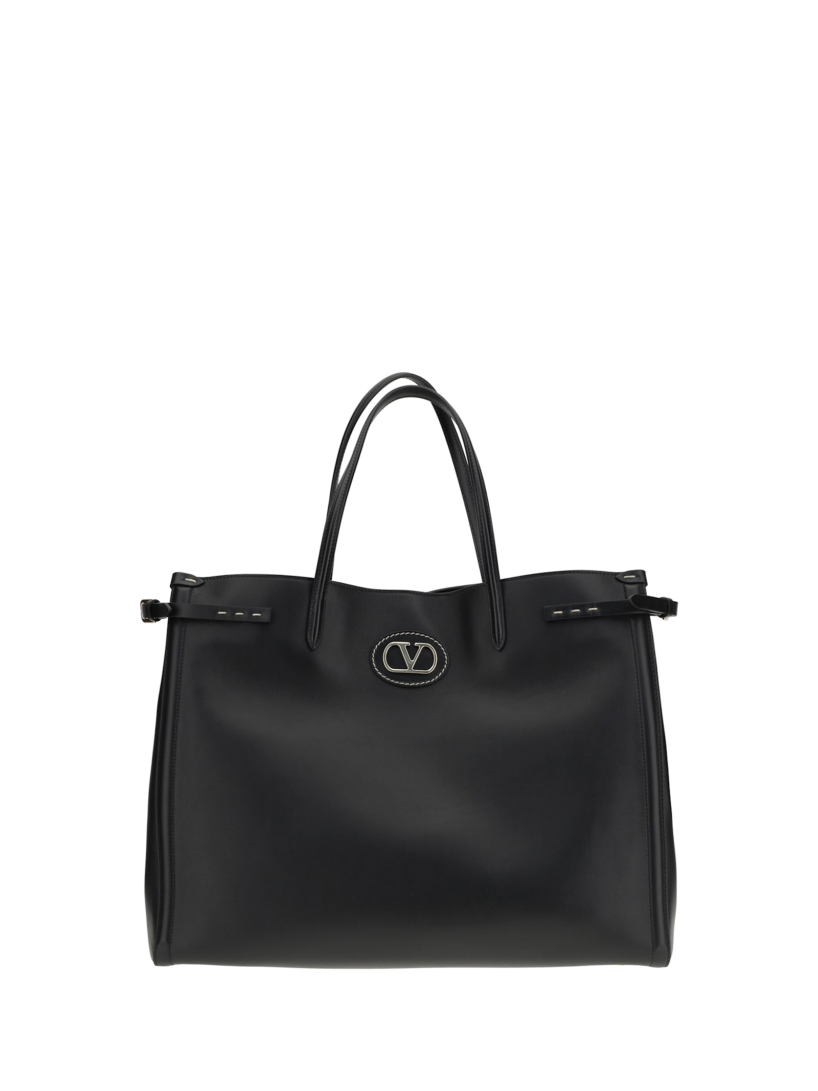 Valentino Antibes Large Napa Leather Tote Bag