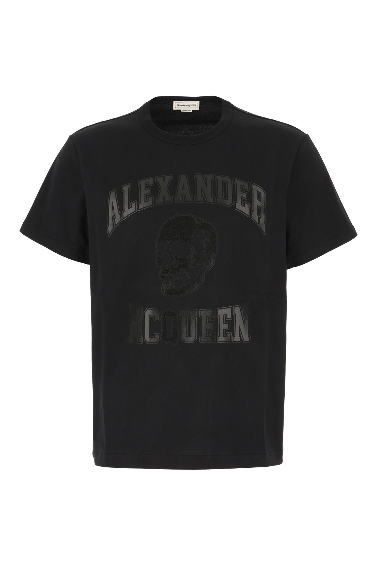 Alexander Mcqueen Black Cotton T-shirt