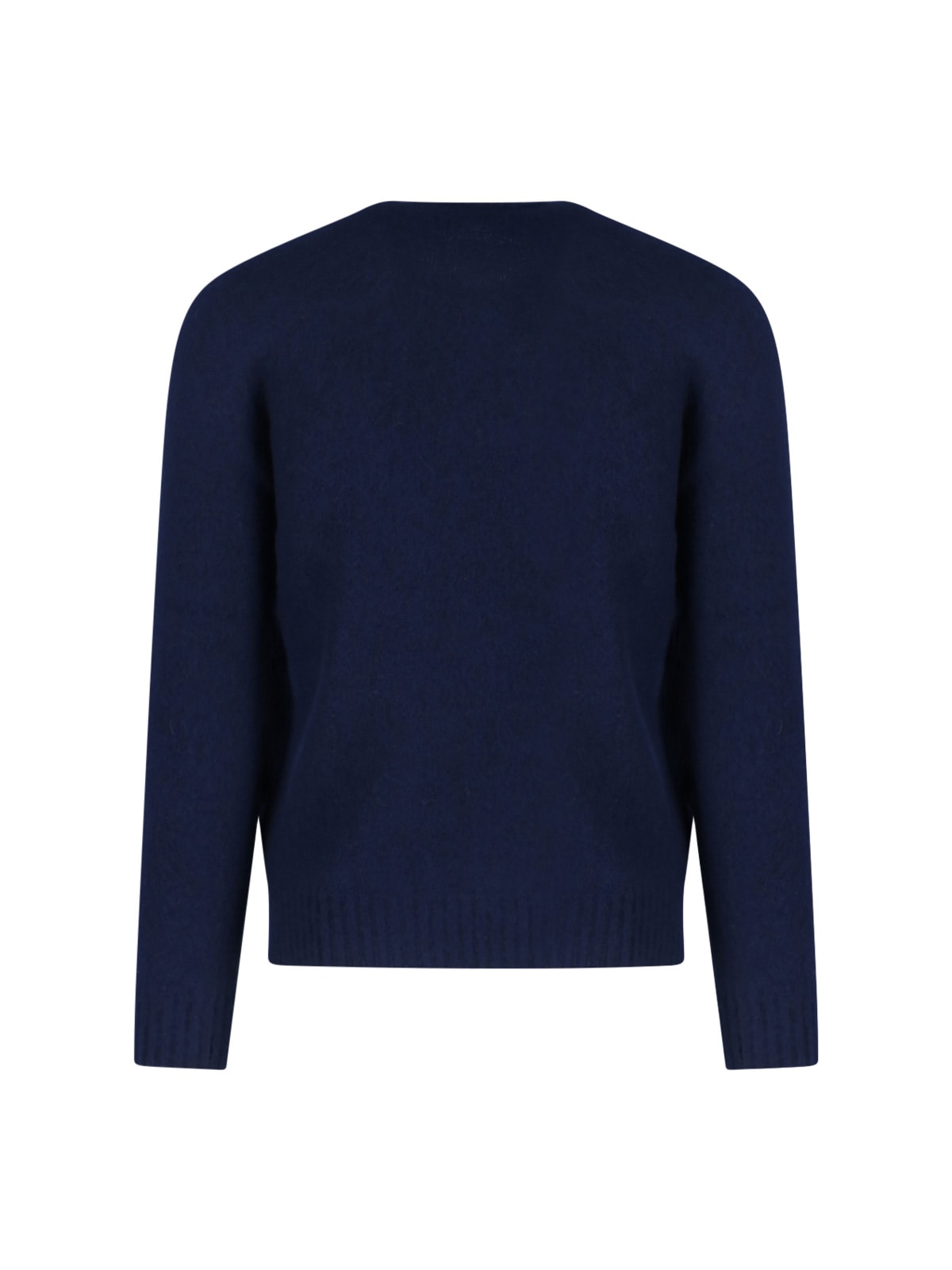 Drumohr Crewneck Cashemere Sweater In Blue