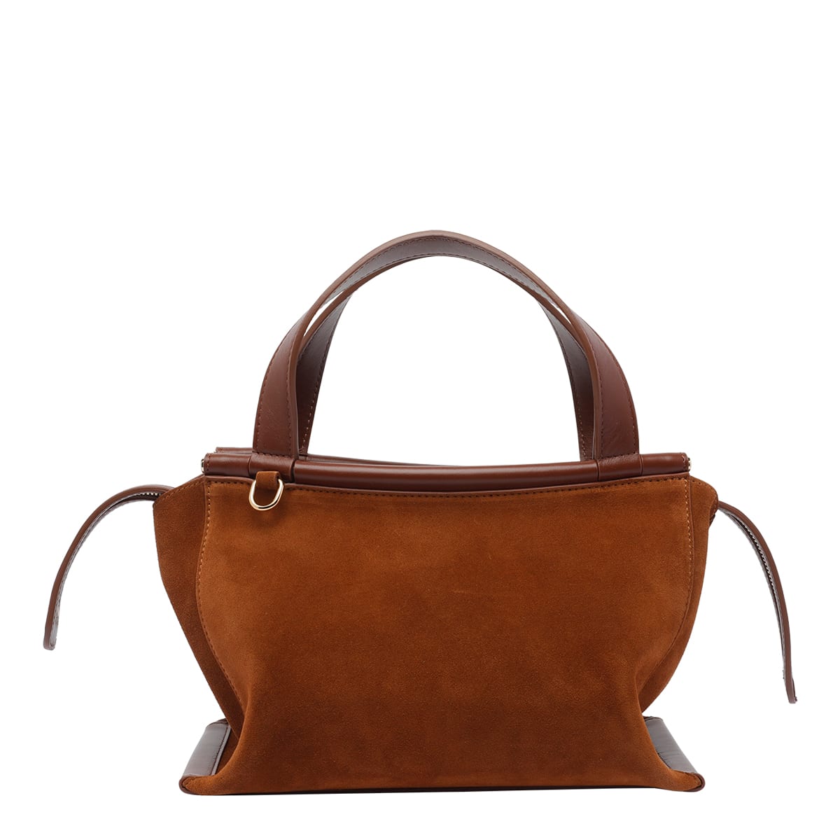 Wandler Double Handle Cross-body Bag In Brown