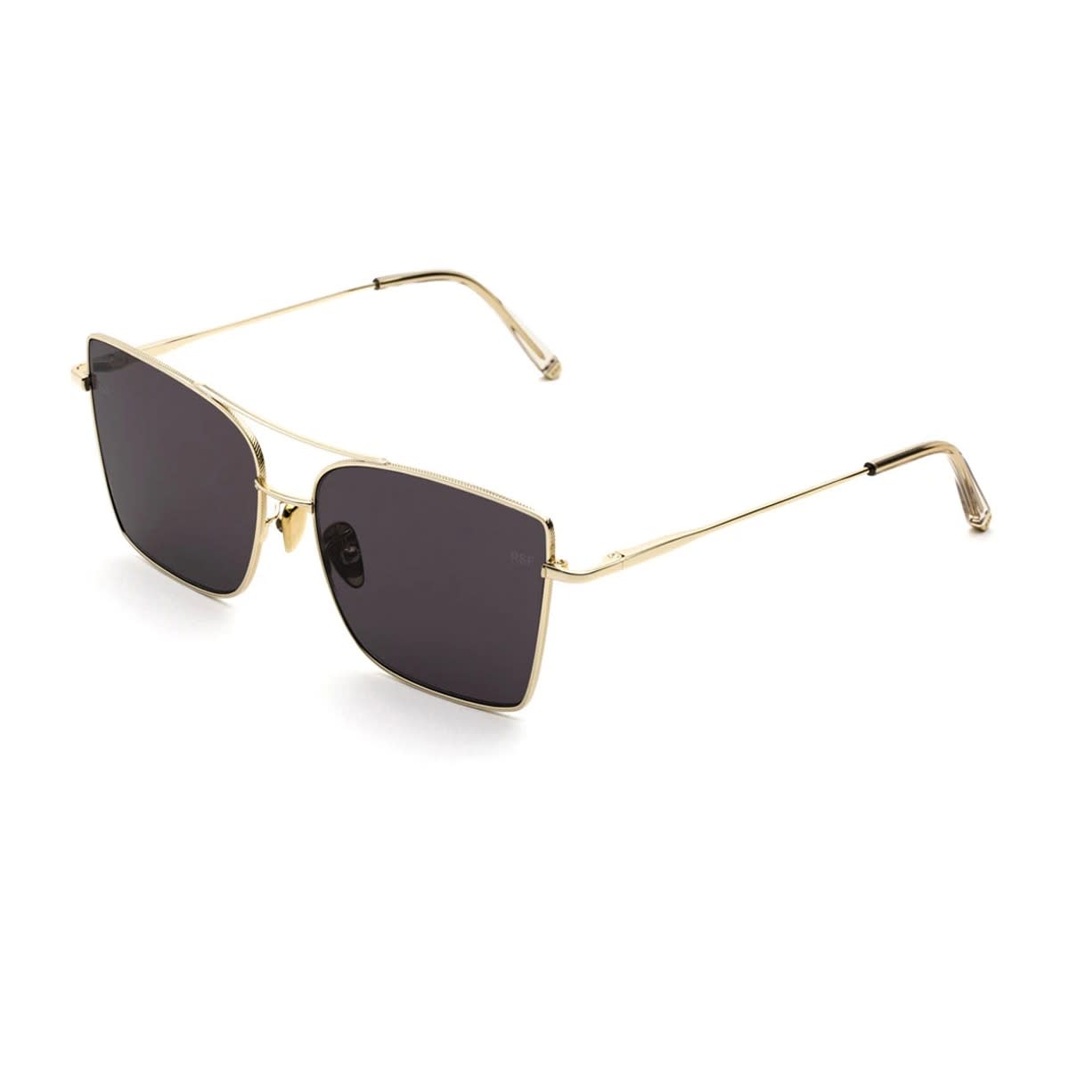 Shop Retrosuperfuture Super Riva Sunglasses In Oro