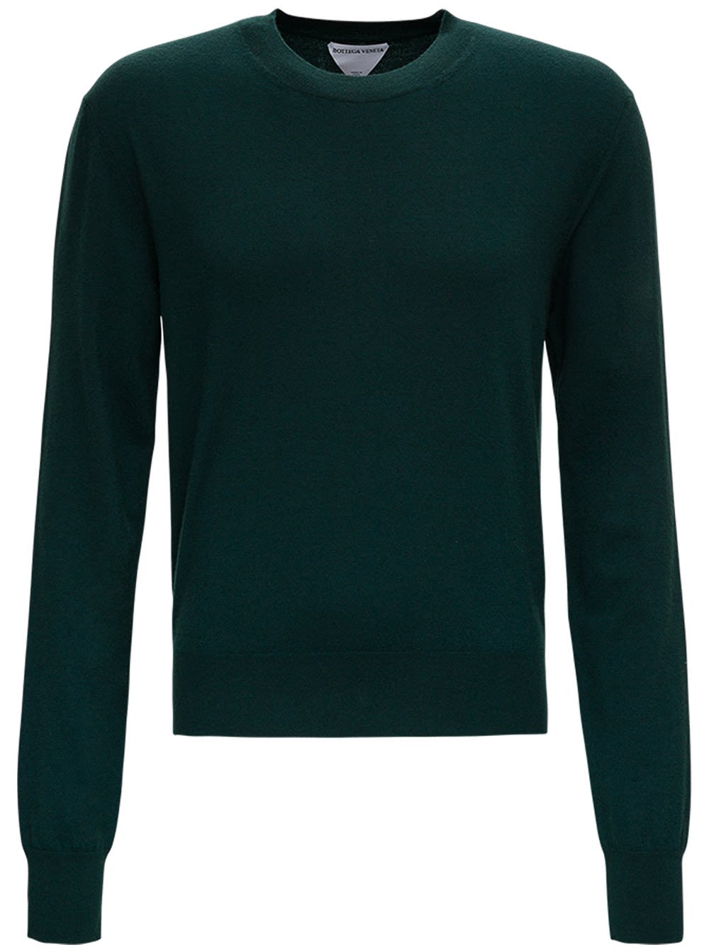 Bottega Veneta Green Sweater In Cashmere Blend
