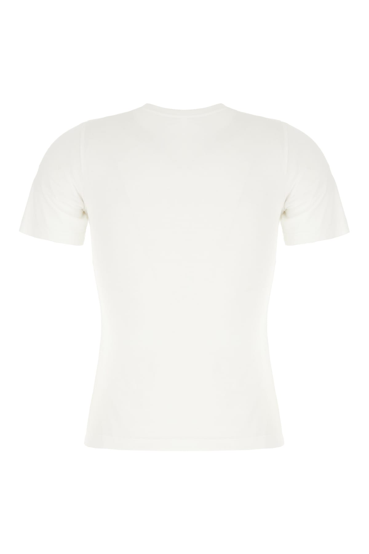 MM6 MAISON MARGIELA WHITE COTTON T-SHIRT 