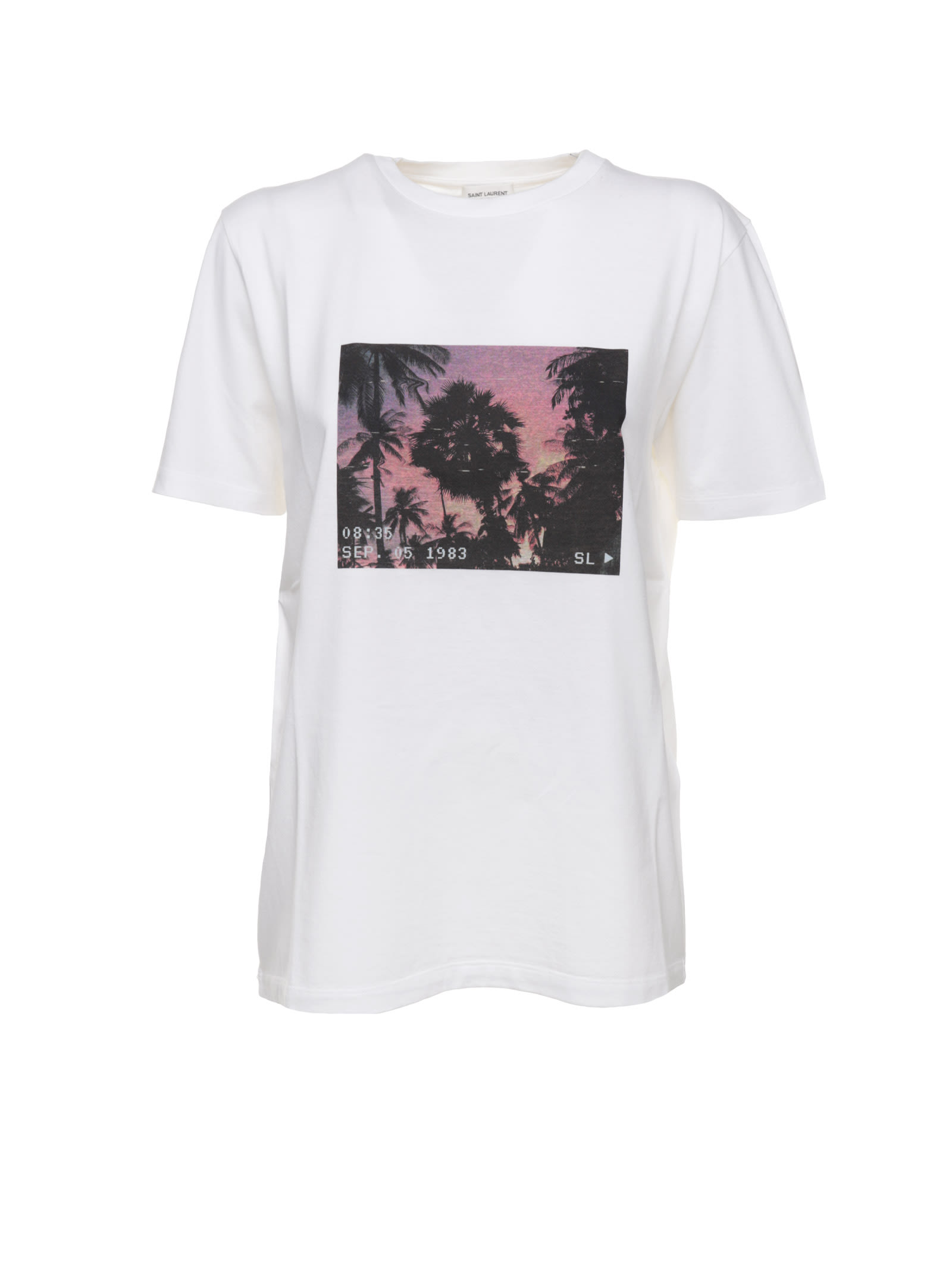 Saint Laurent Saint Laurent Print T-shirt