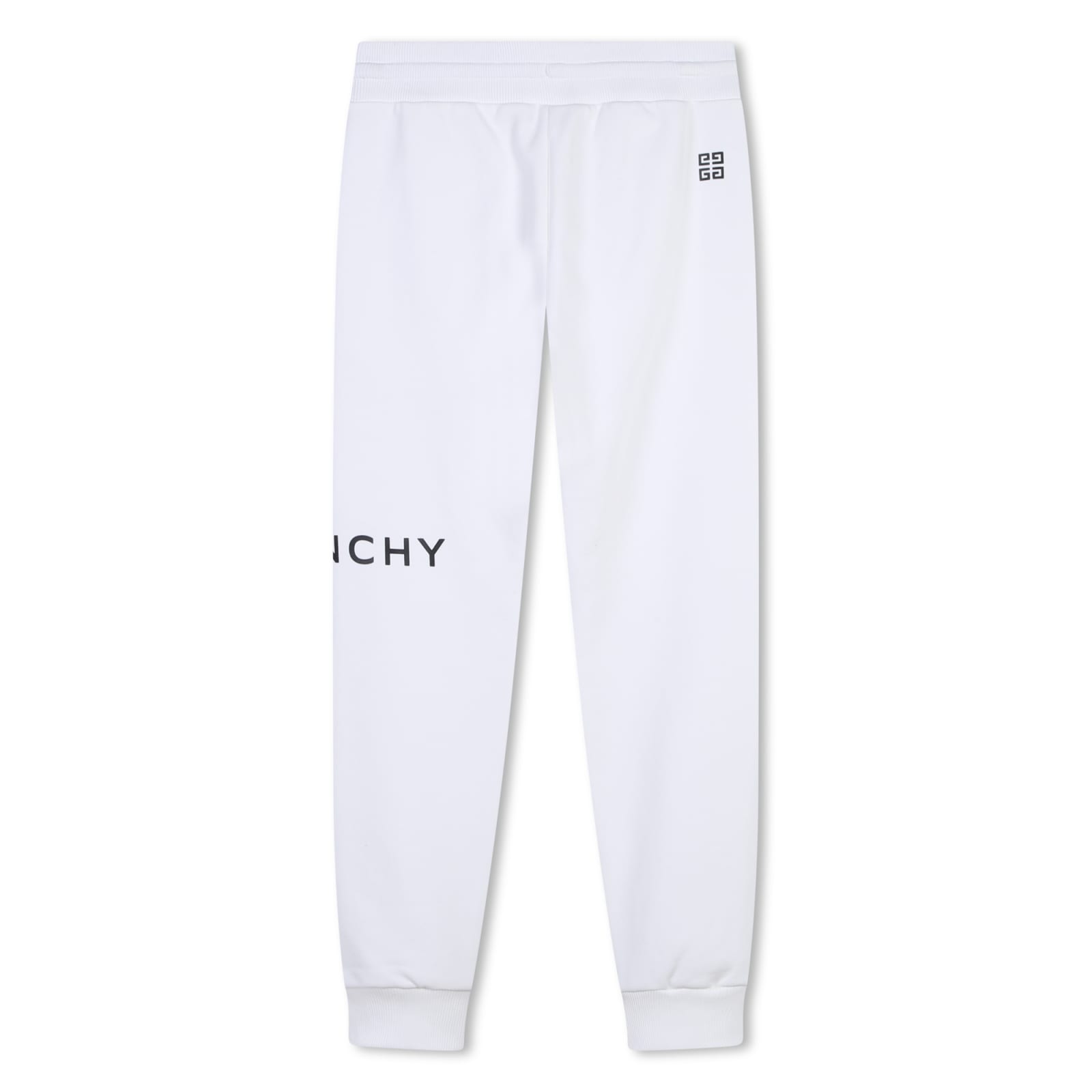 Shop Givenchy Pantaloni Sportivi Con Stampa In White