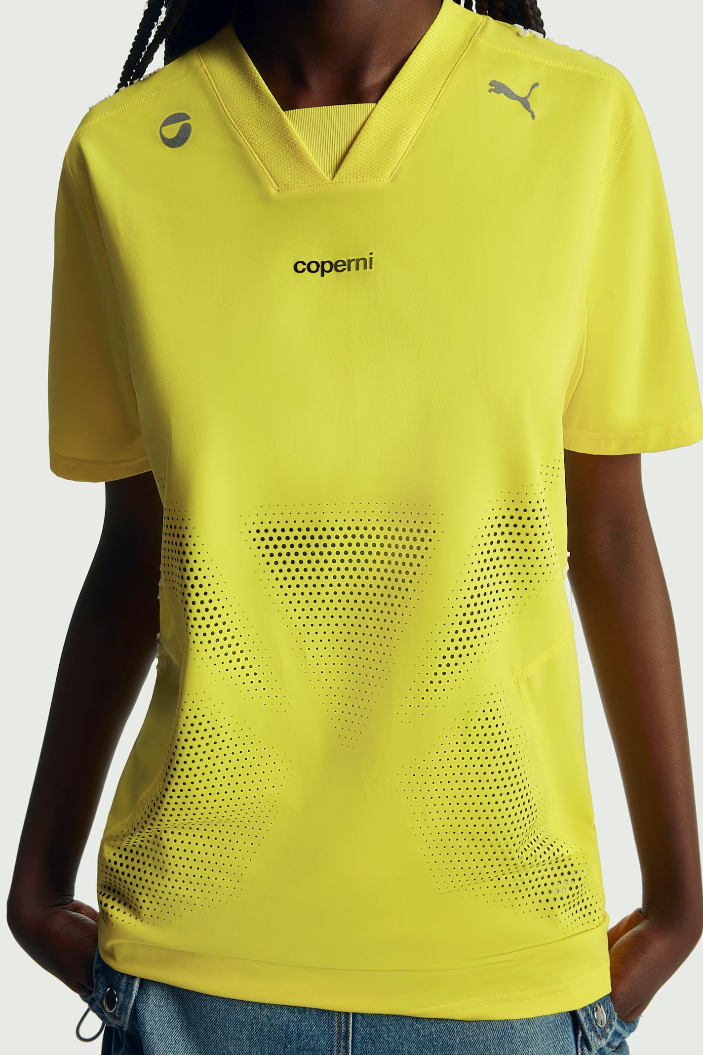 Shop Coperni Puma X Jersey In Yellow