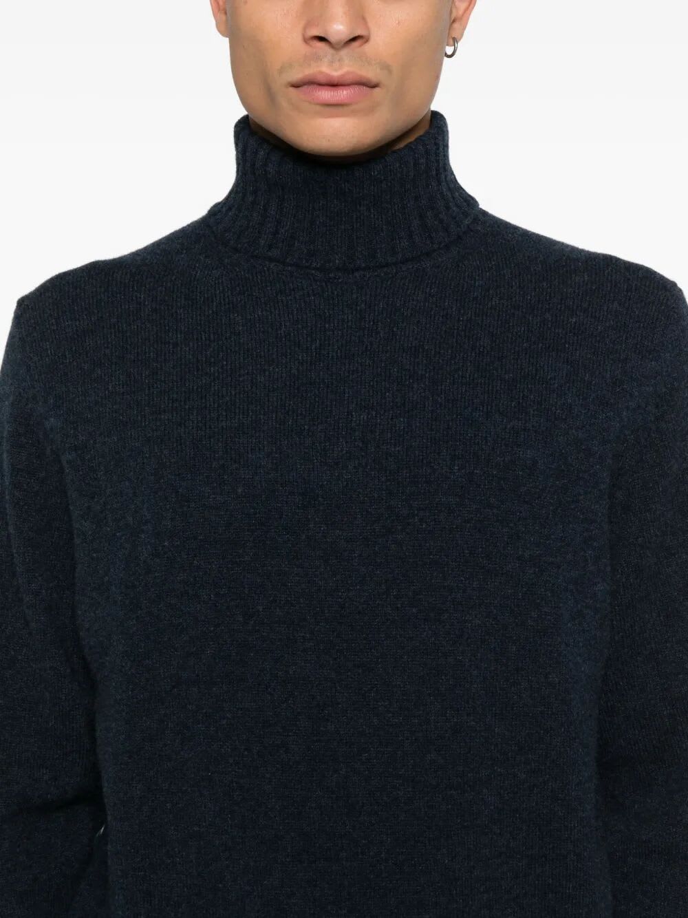 Filippo De Laurentiis Turtleneck Sweater Ls In Purple