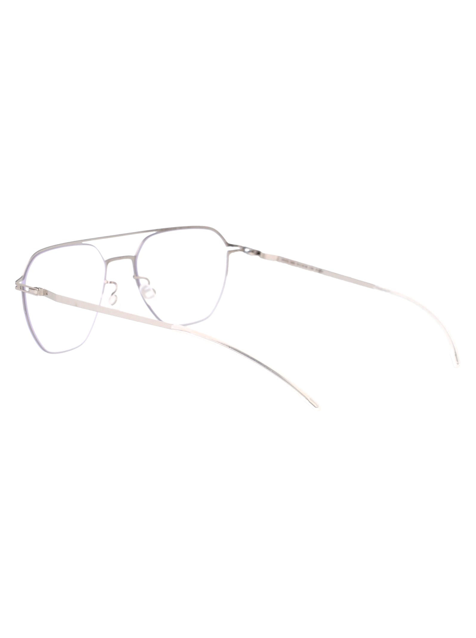 Mykita Double-bridge Glasses In Silver