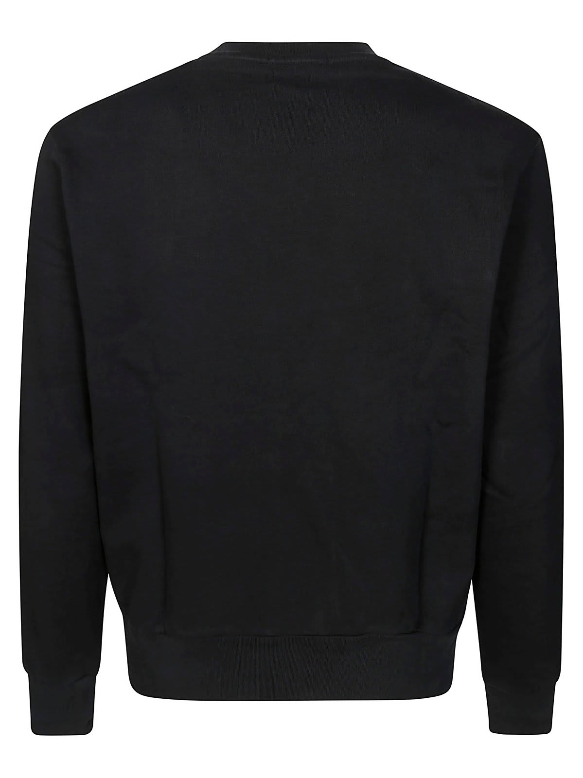 Shop Ralph Lauren Loopback Fleece Sweatshirt In Polo Black