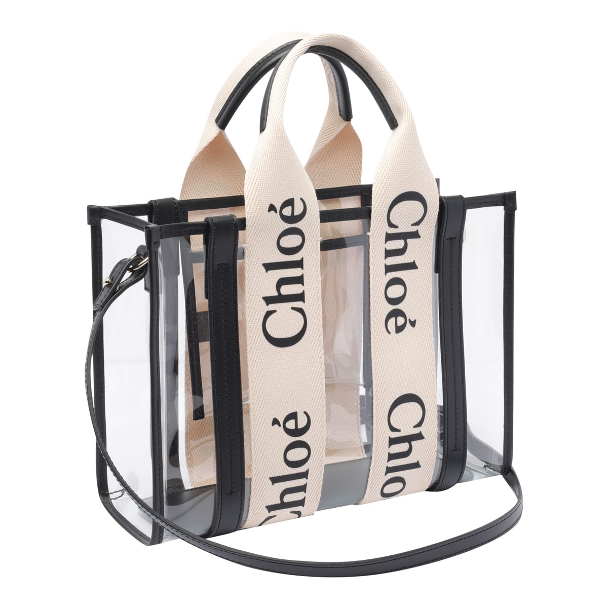 Chloé Woody Handbag In White