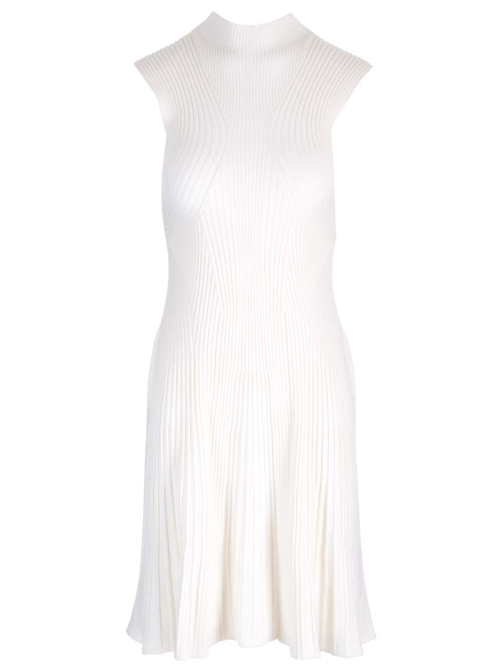 Chloé Sleeveless Mini Dress In White