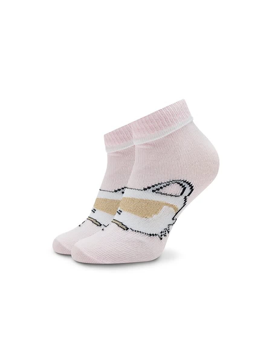 Karl Lagerfeld Set 2 Pairs Socks In Multicolour