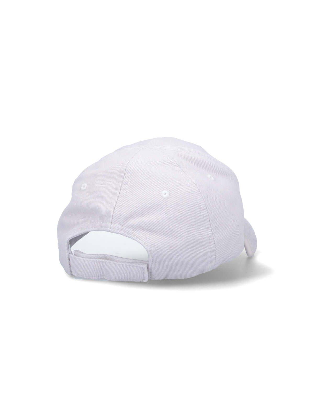 Shop Balenciaga Political Stencil Cap In White