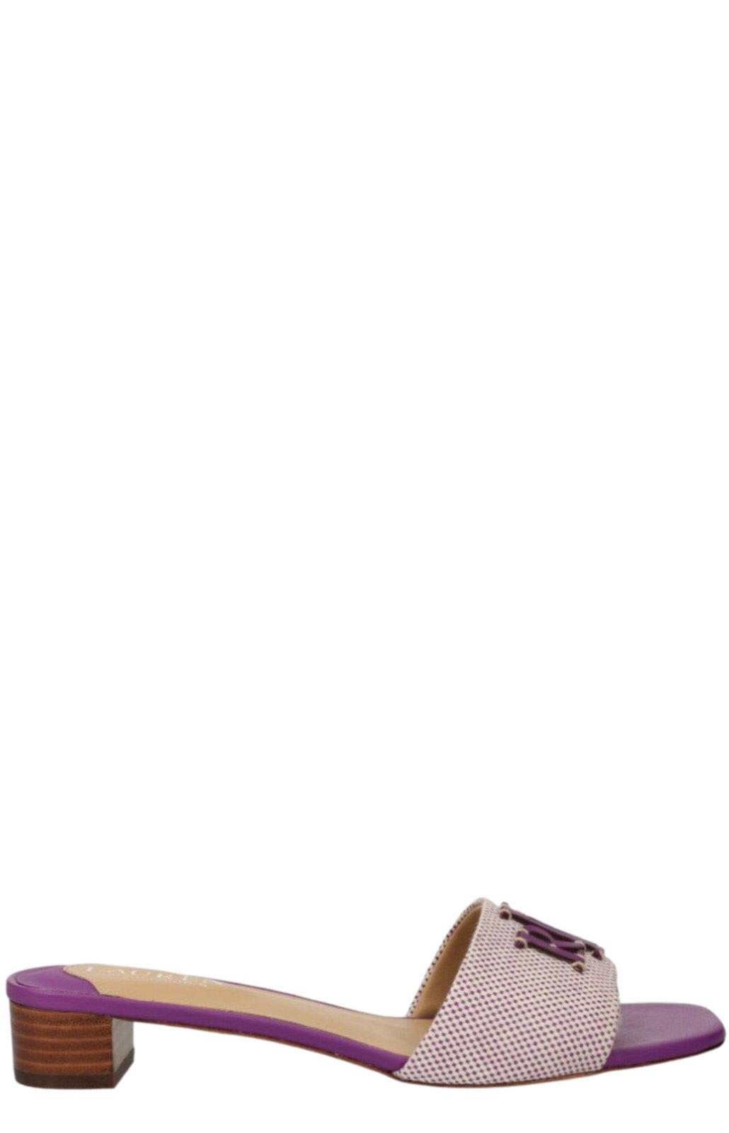 Logo Detailed Slip-on Sandals