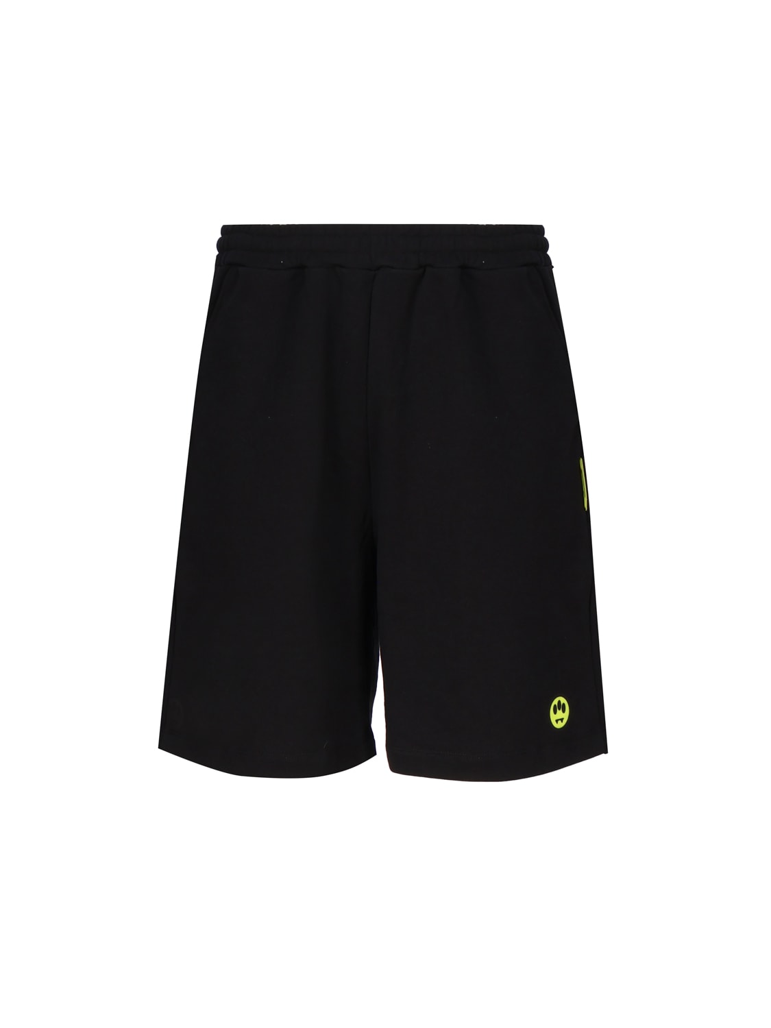 Shop Barrow Bermuda Shorts With Logo In Black