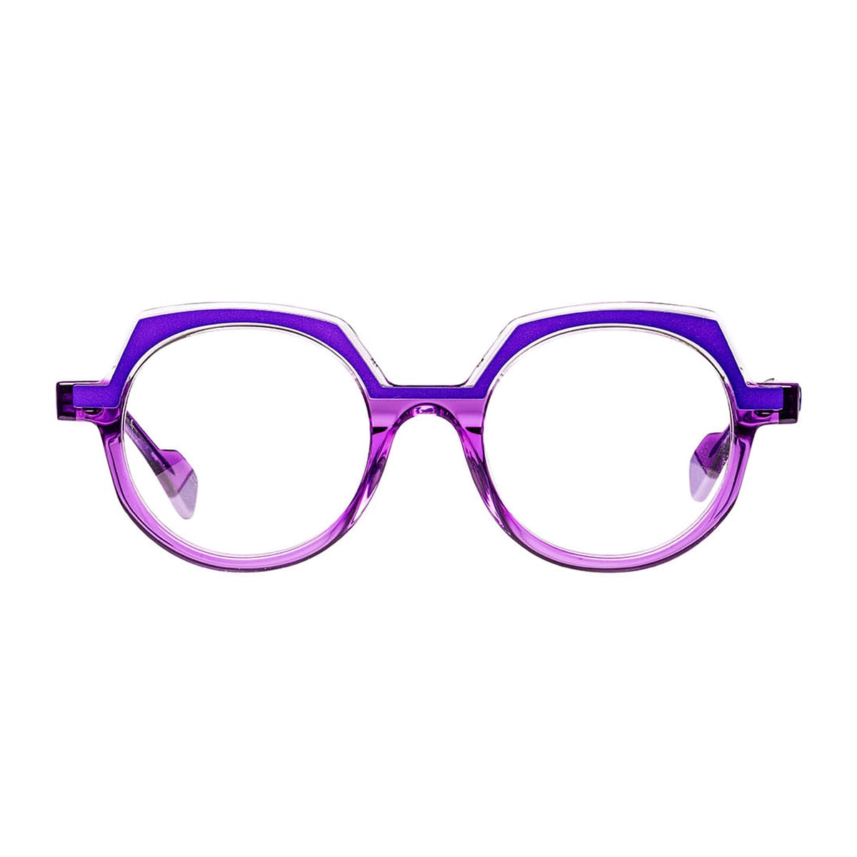 Matttew Octa 1736 Viola Cristallo Glasses In Purple