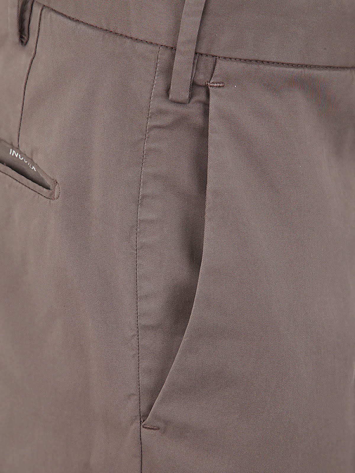 Shop Incotex Venezia 1951 Royal Batavia Slim Fit Trousers In Brown