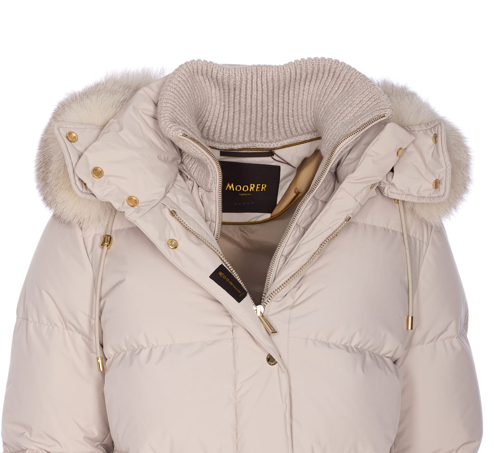 Moorer Attica Down Jacket In Pink