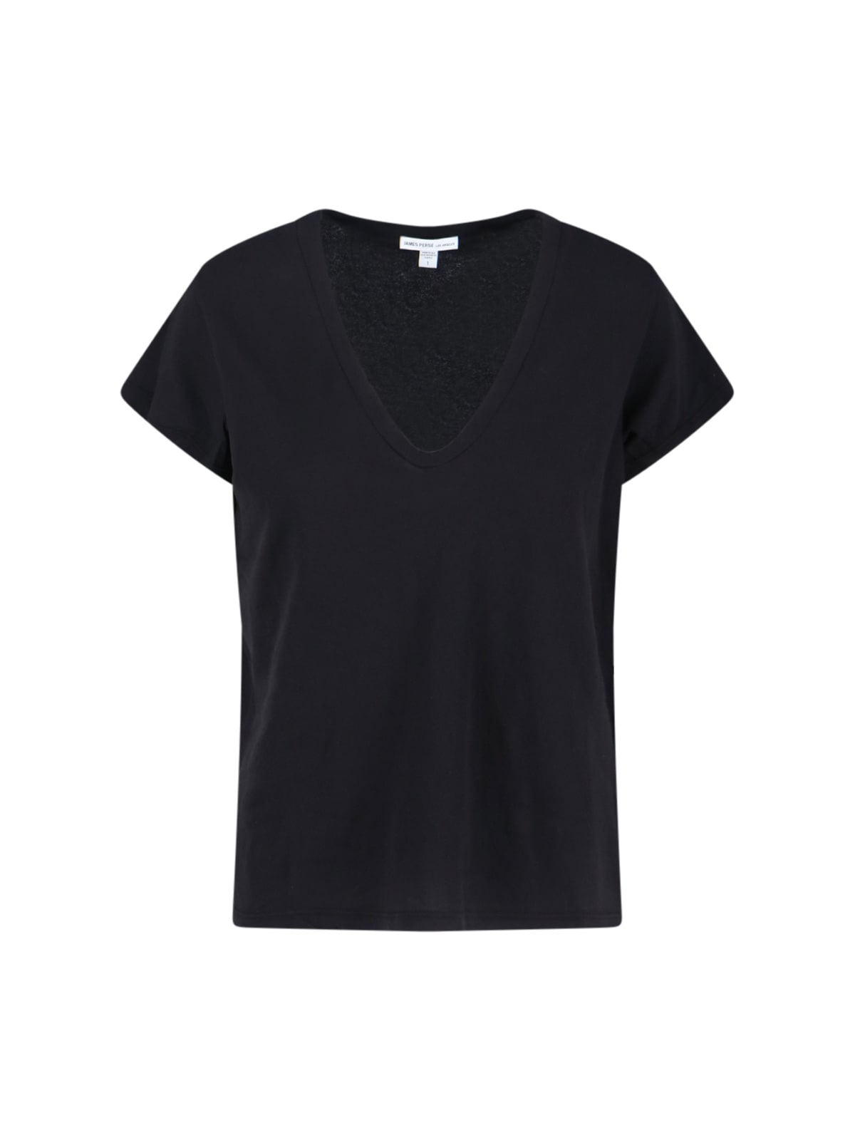 James Perse T-shirts And Polos In Black
