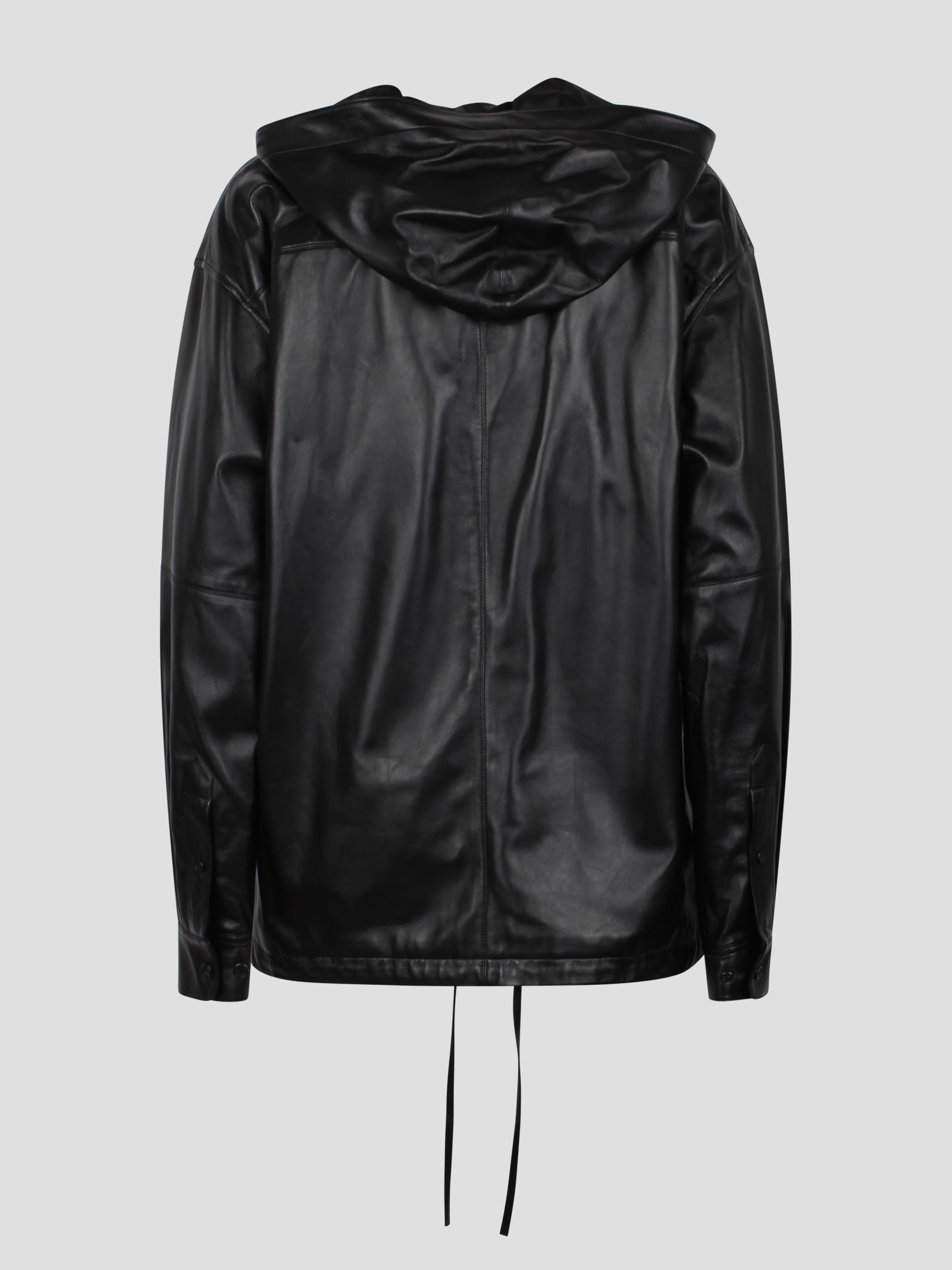 Shop Helmut Lang Hooded Jacket