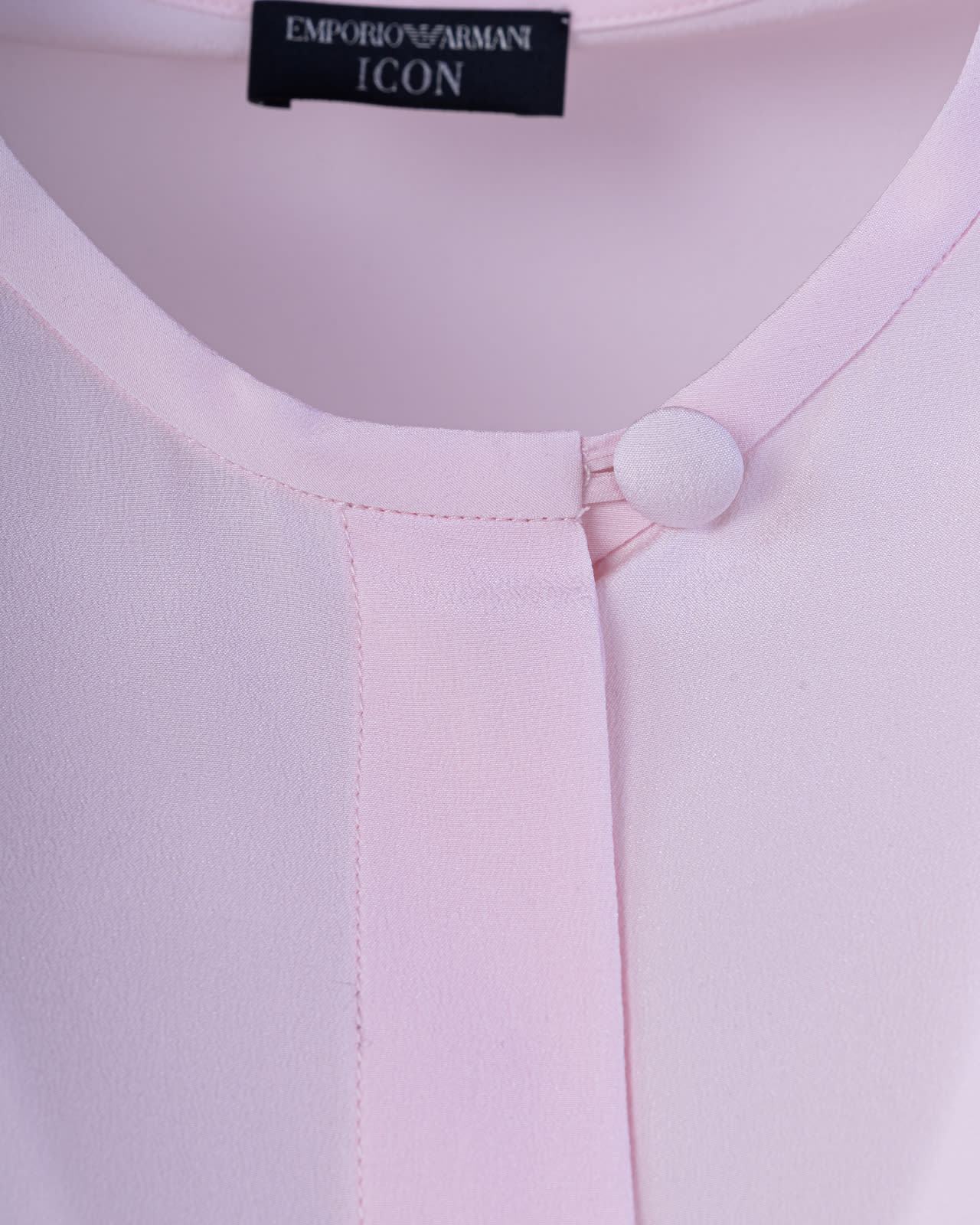 Shop Emporio Armani Sleeveless Top In Rosa