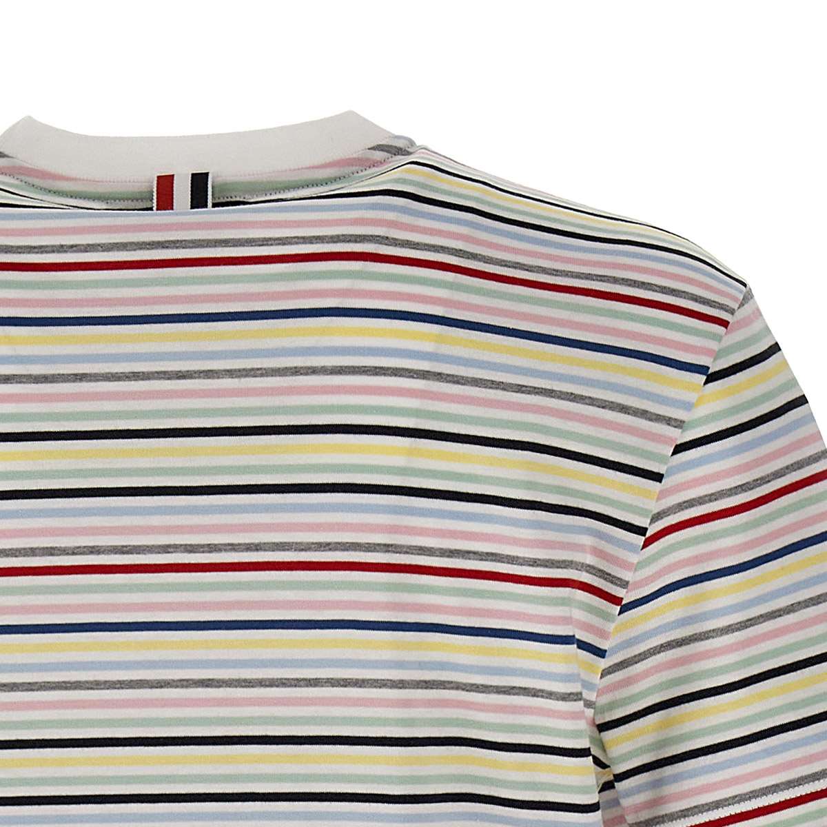 THOM BROWNE COTTON SHORT SLEEVE TEE T-SHIRT