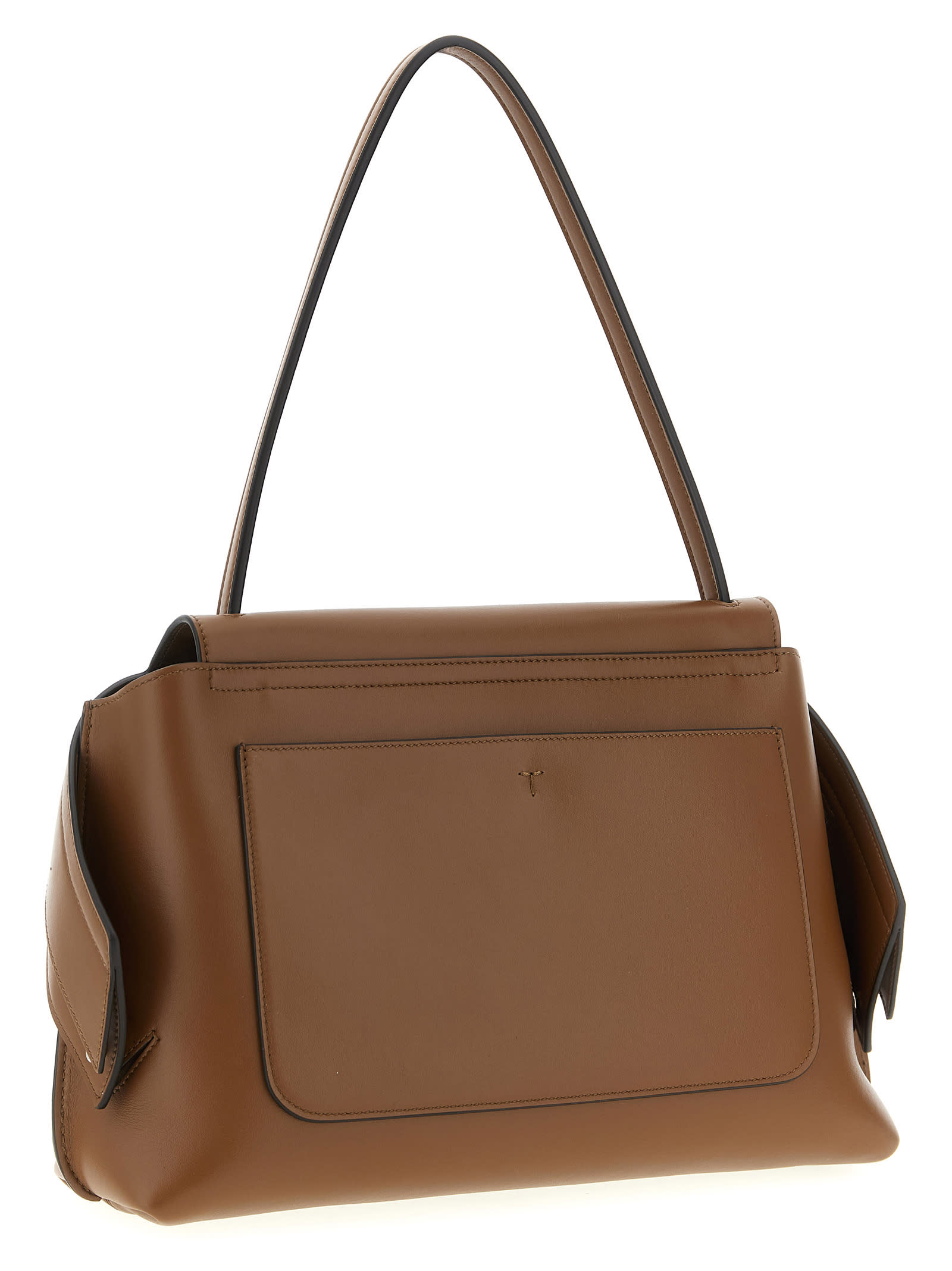 Tod's Tods Wave Medium Shoulder Bag In Brown