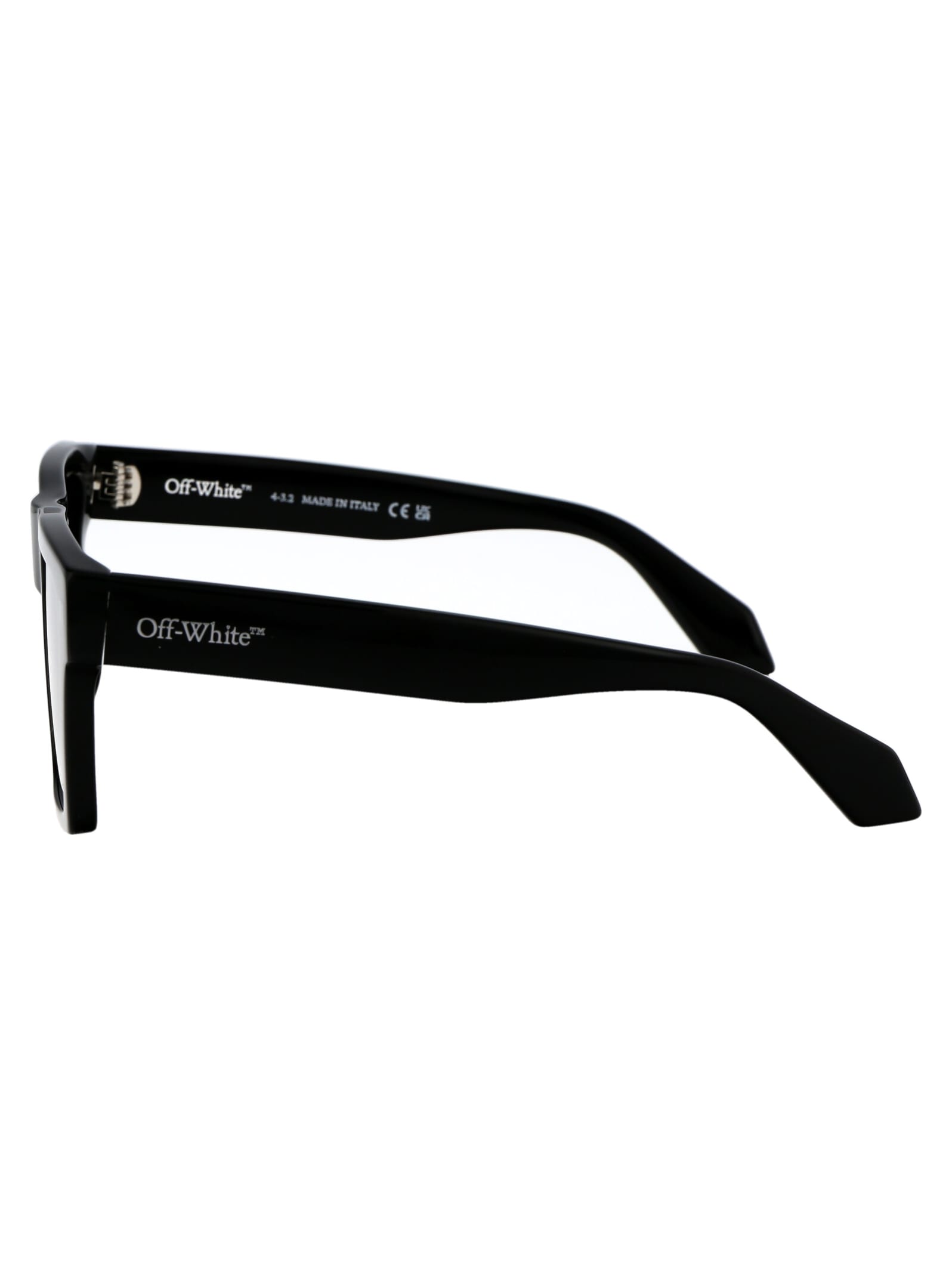 Shop Off-white Lawton Sunglasses In 1007 Black
