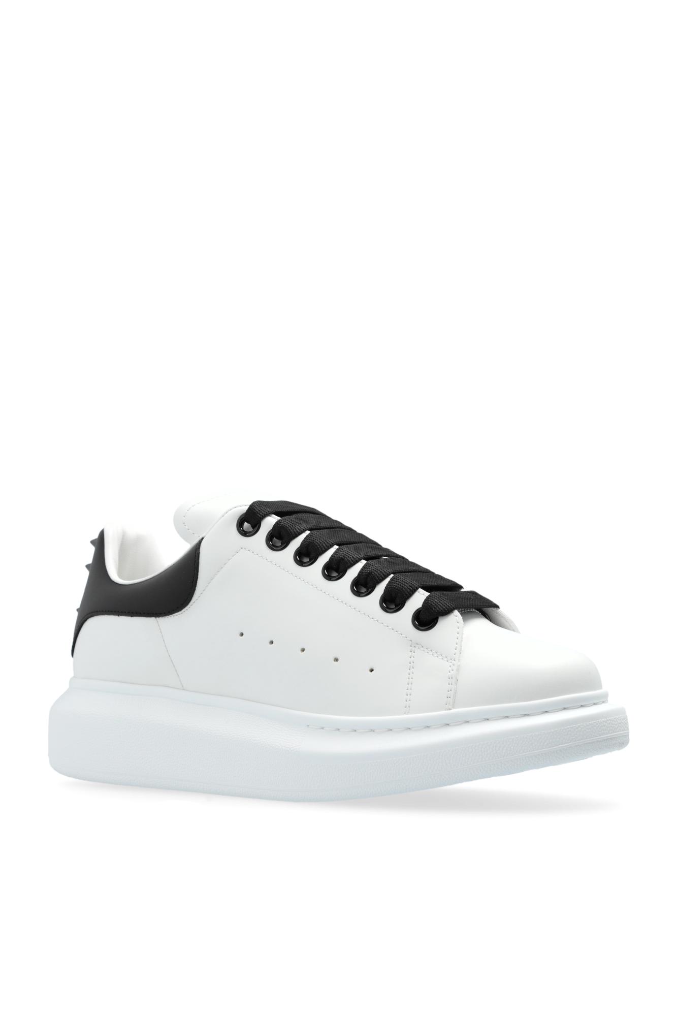 Shop Alexander Mcqueen Sneakers In White/black