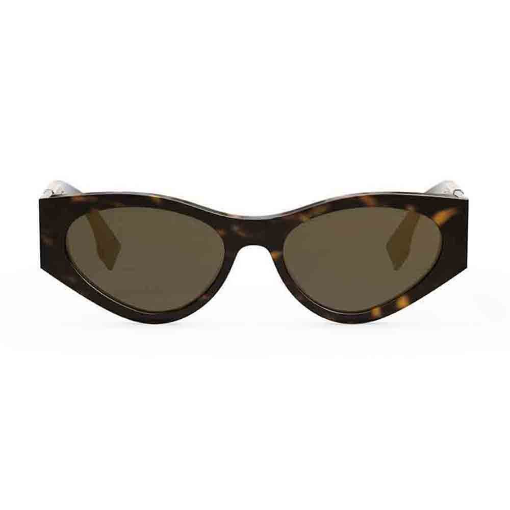 Fendi Eyewear Fendirama Round Sunglasses - Farfetch