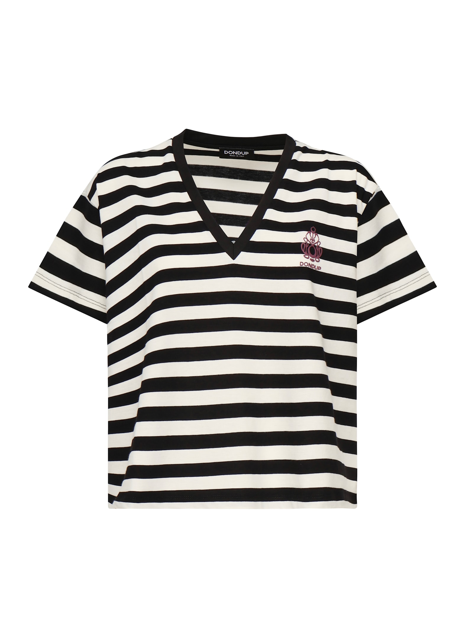 Dondup Striped Jersey T-shirt