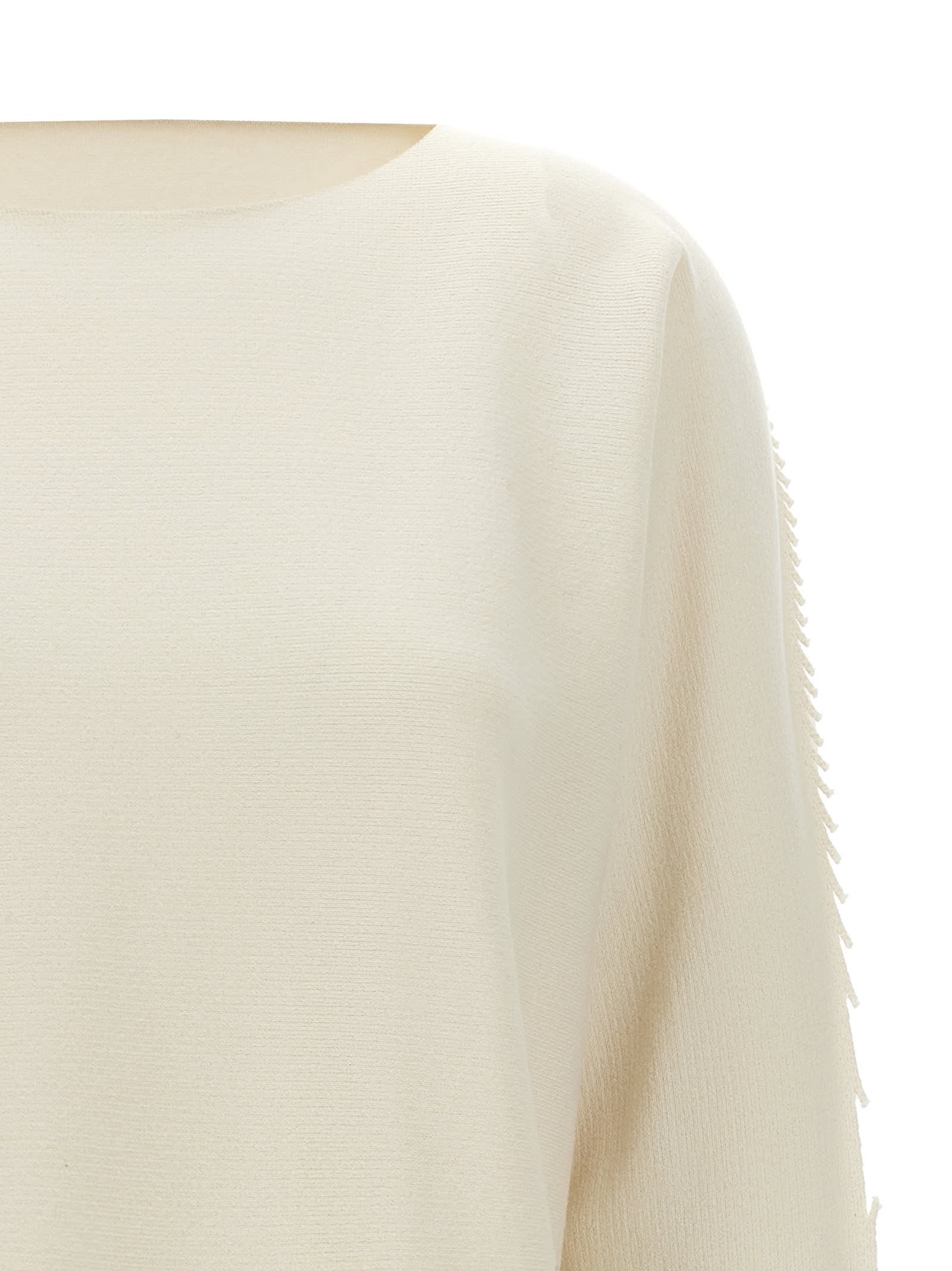 Issey Miyake Campagne Sweaters And Cardigans White In White