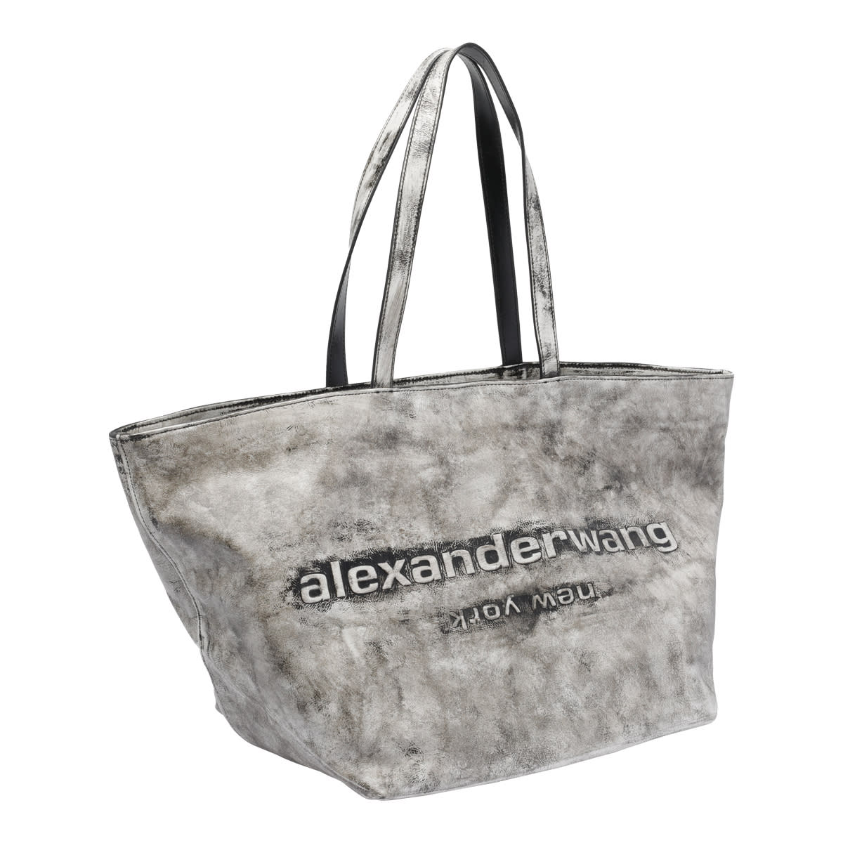 Alexander Wang Spacious Tote Bag Dual Handles In Gray