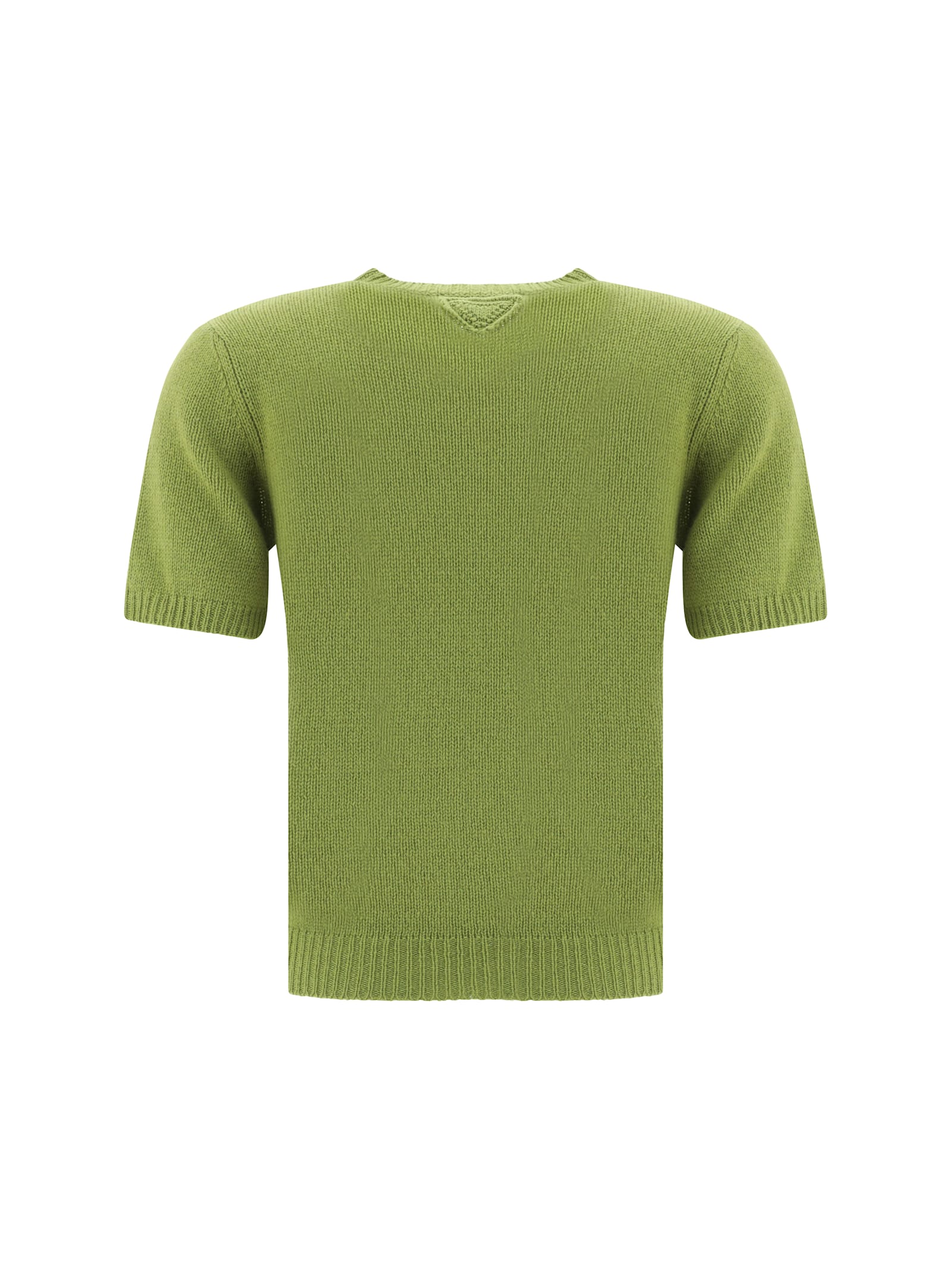 Shop Prada Sweater In Pistacchio