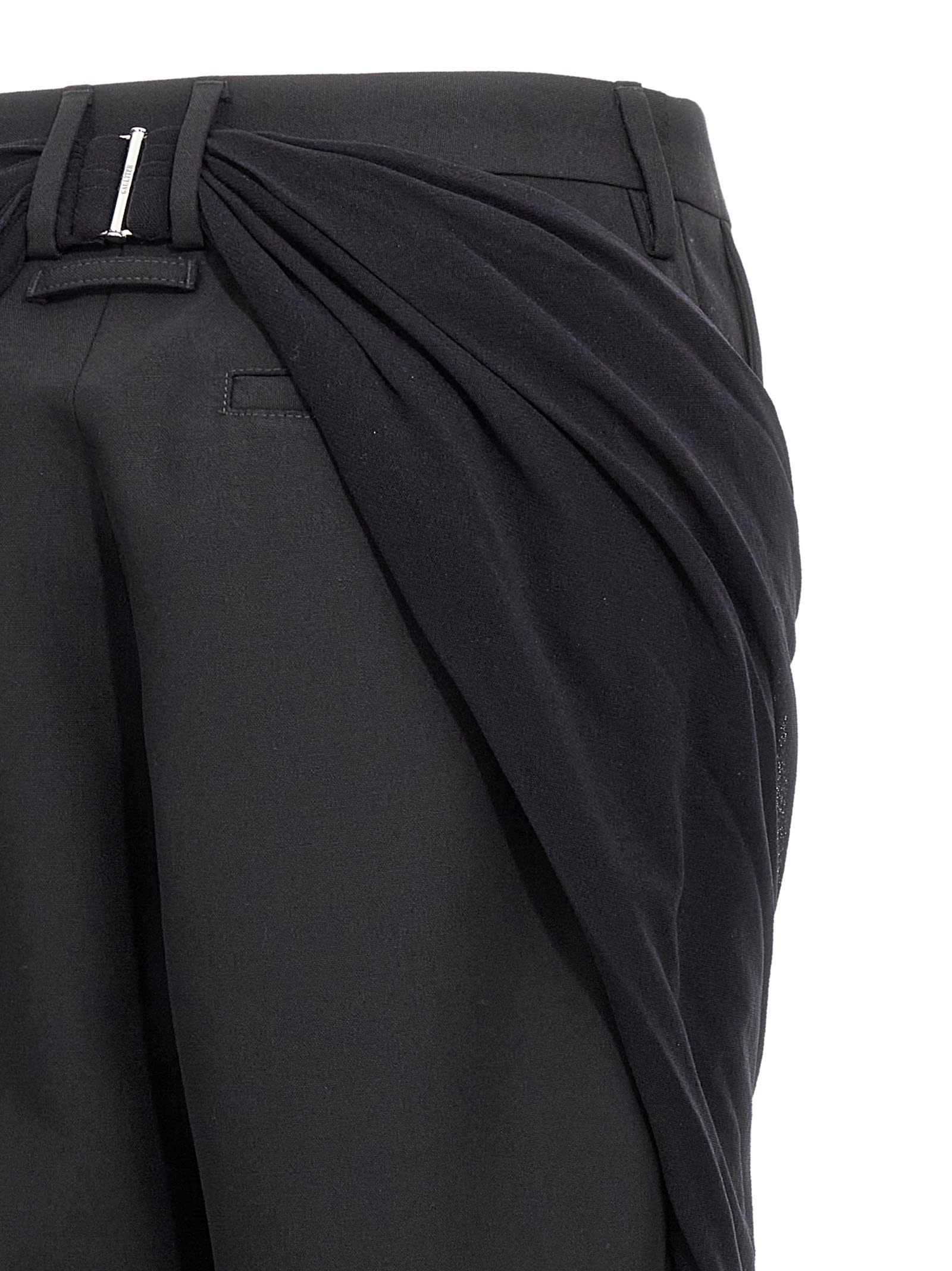 Jean Paul Gaultier Panelled Wool Trousers