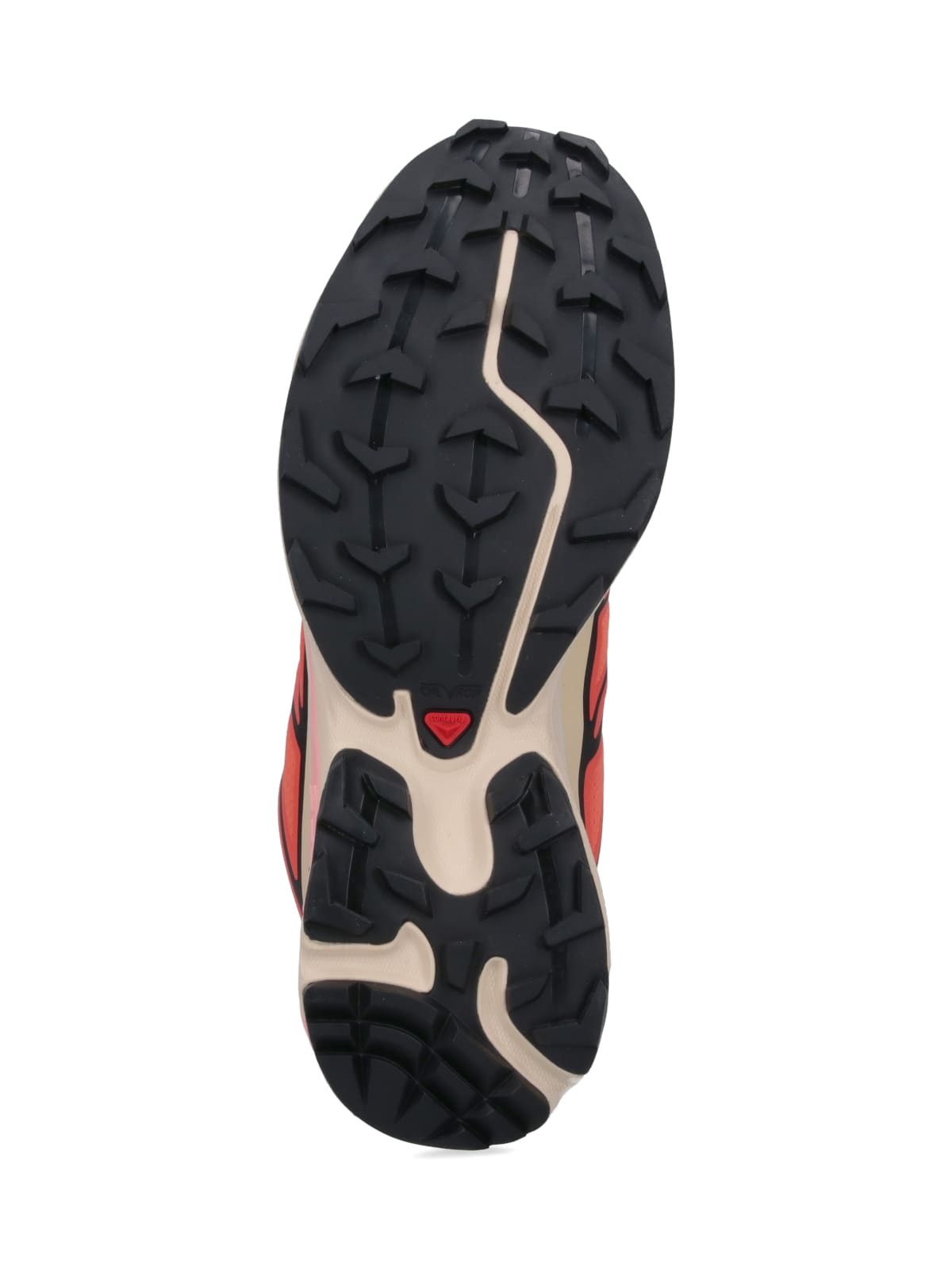Salomon Low Top Sneakers With Mesh Upper And Rubber Outsole